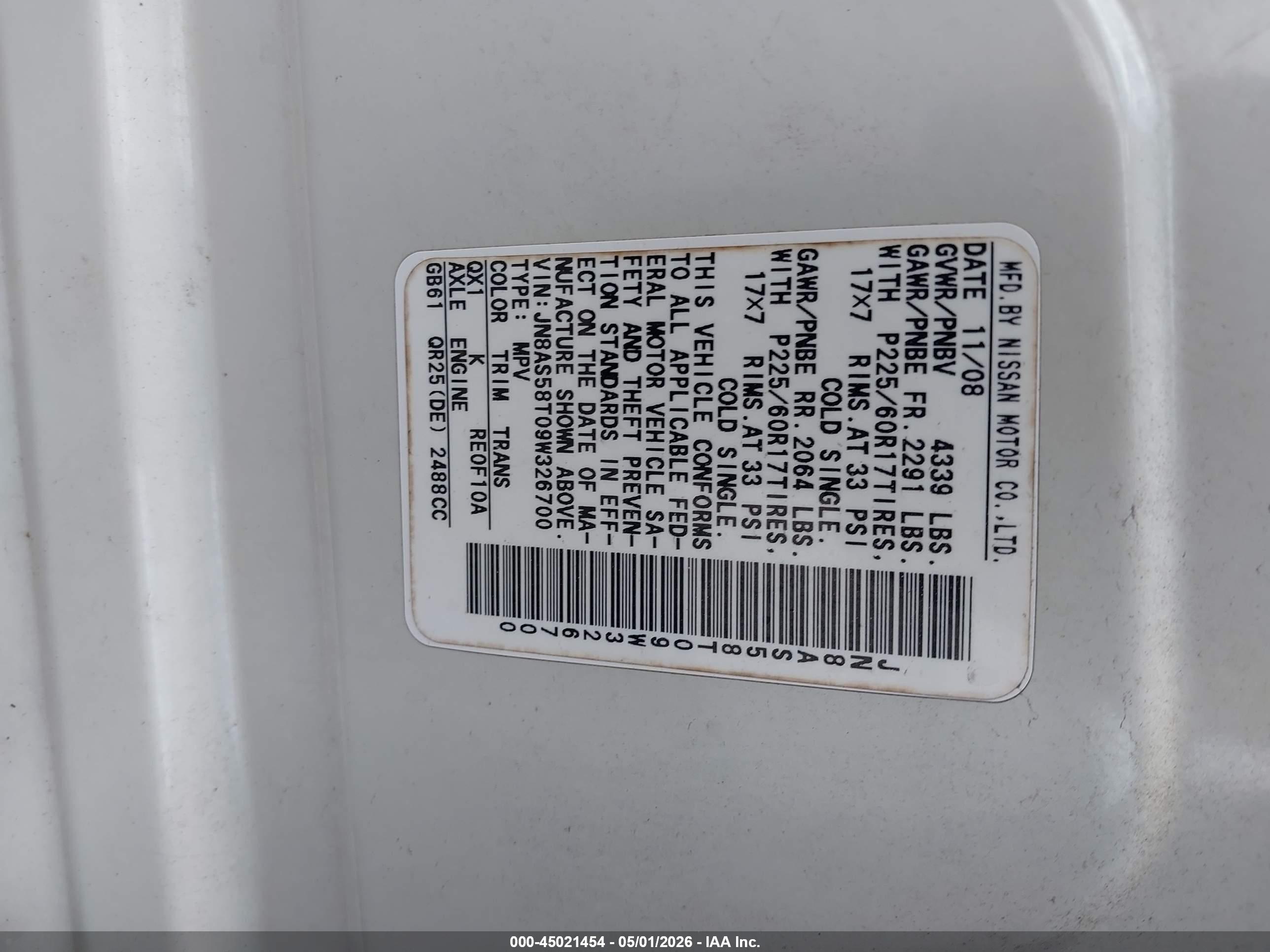 NISSAN ROGUE image 9