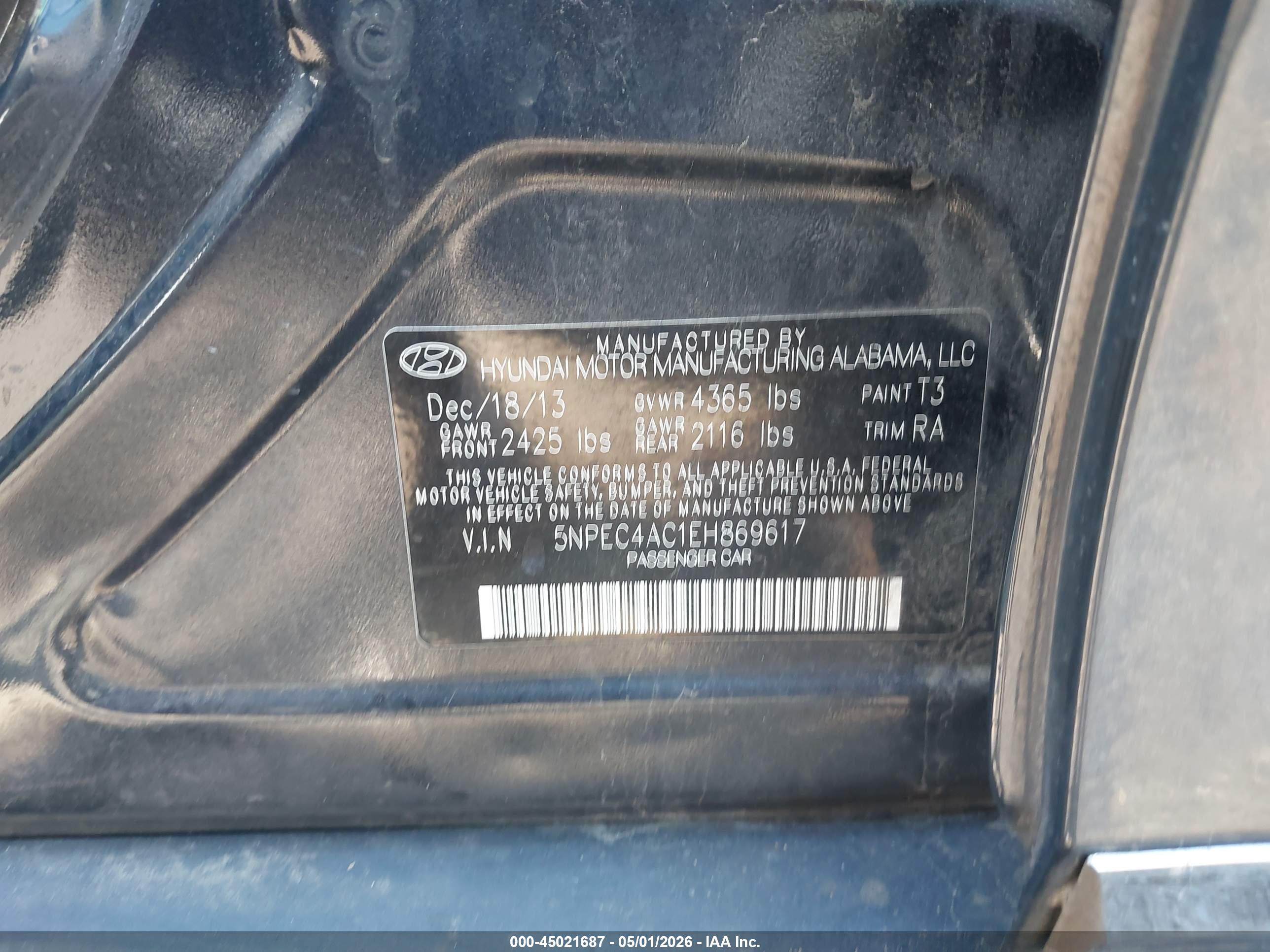 HYUNDAI SONATA image 9