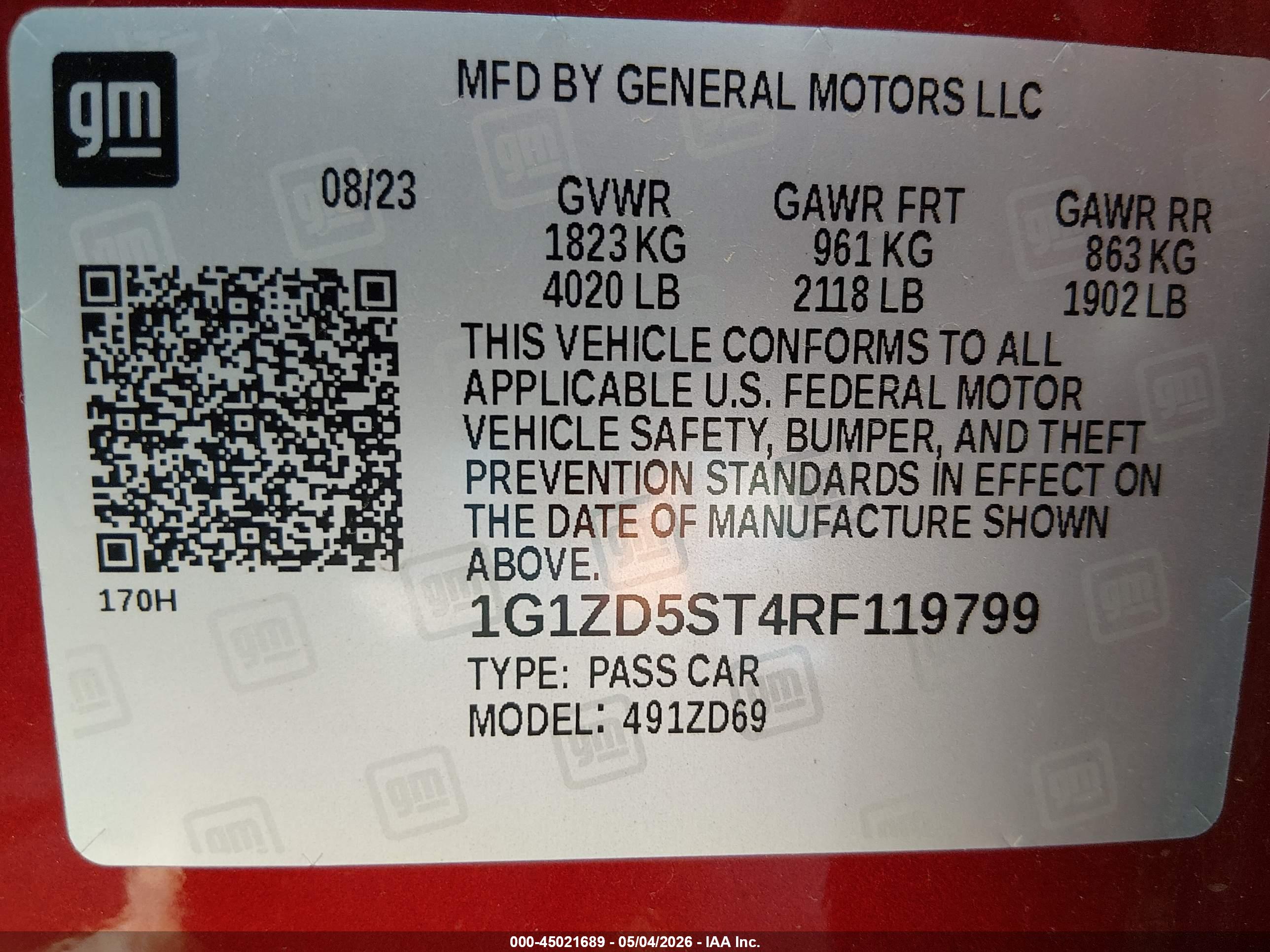 CHEVROLET MALIBU image 9