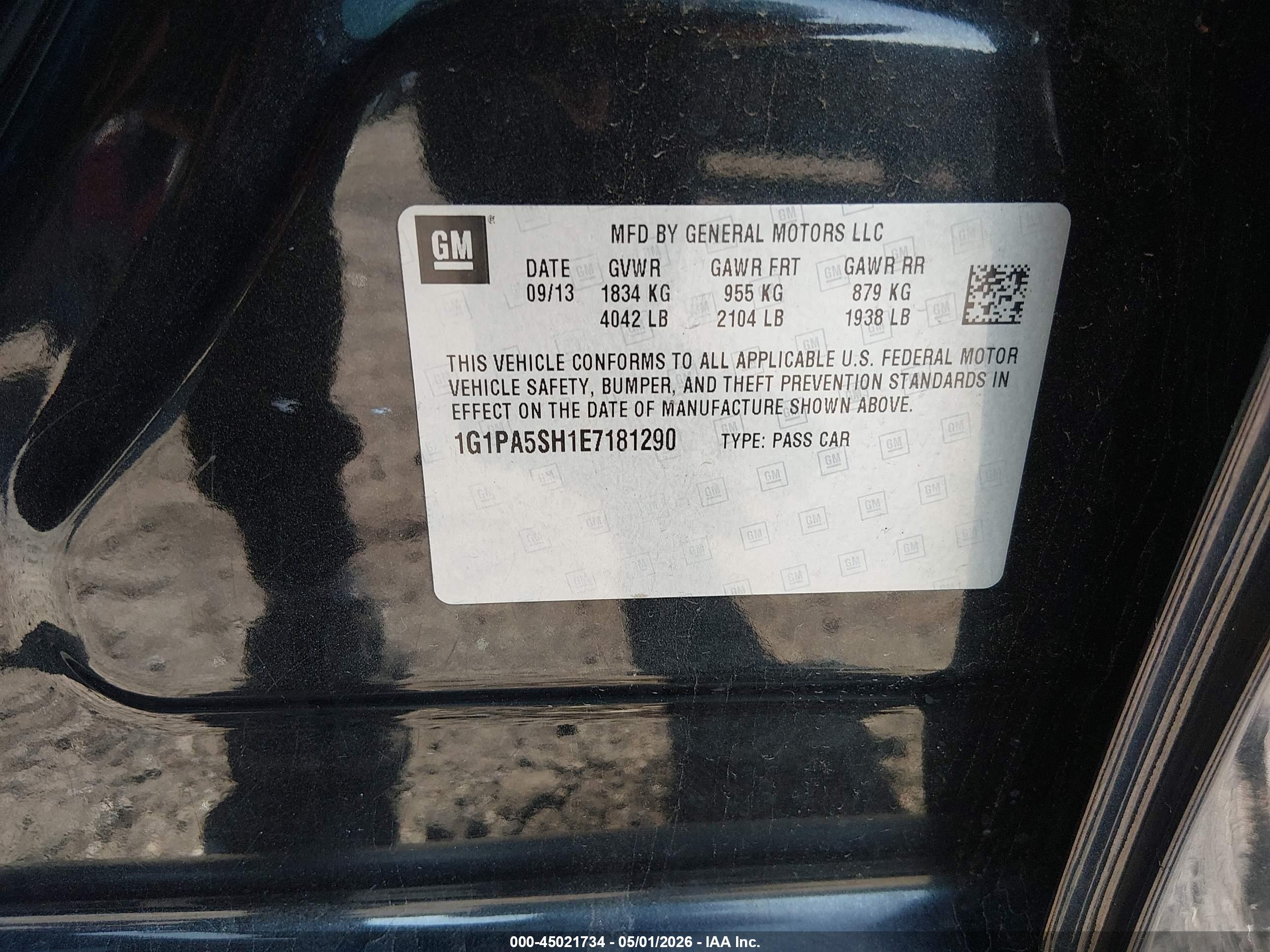 CHEVROLET CRUZE image 9