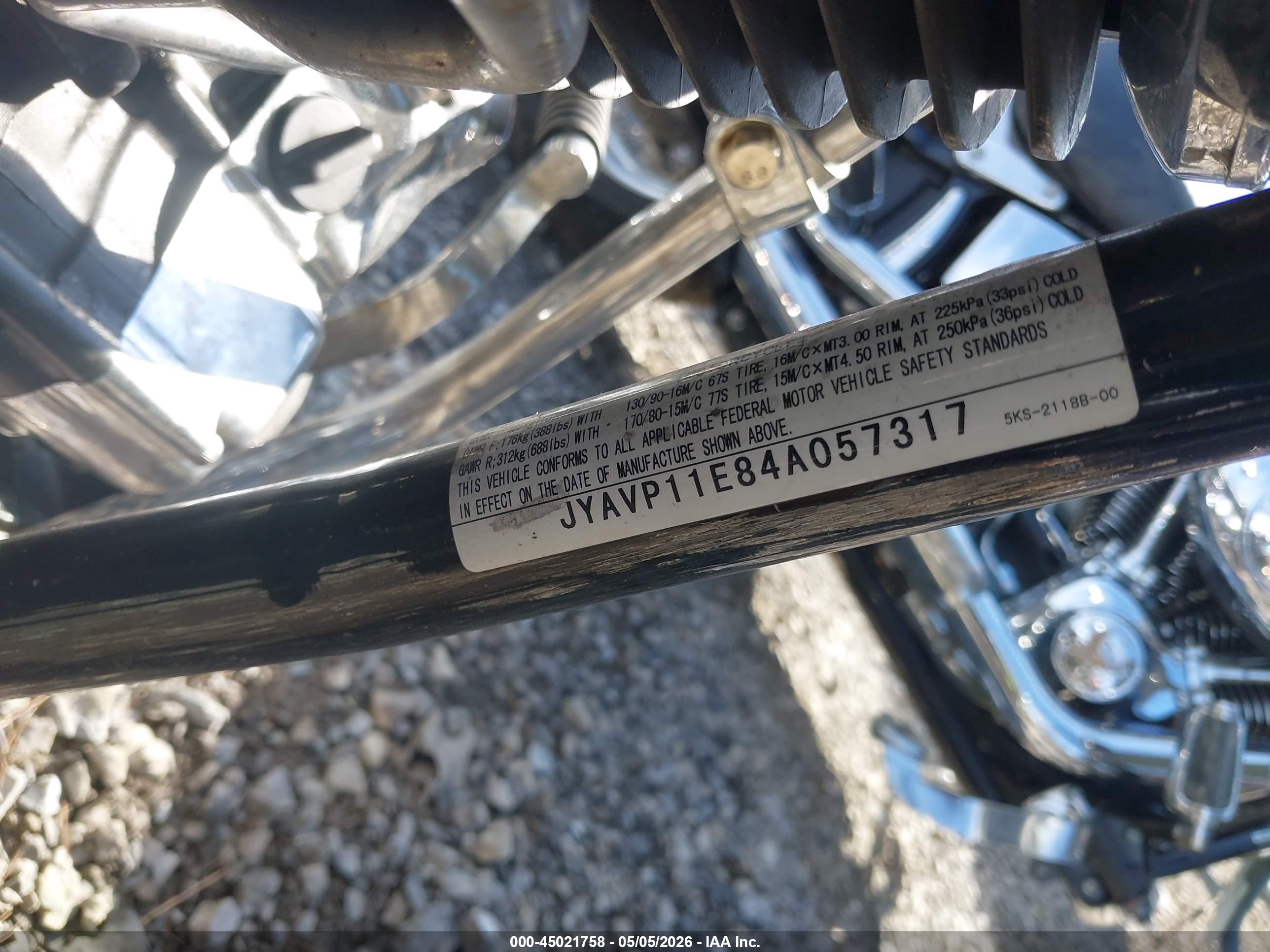 YAMAHA XVS1100 image 10