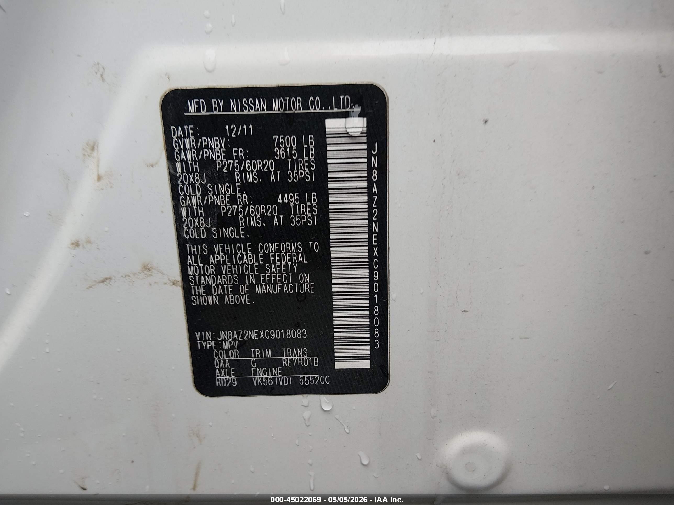 INFINITI QX56 image 9