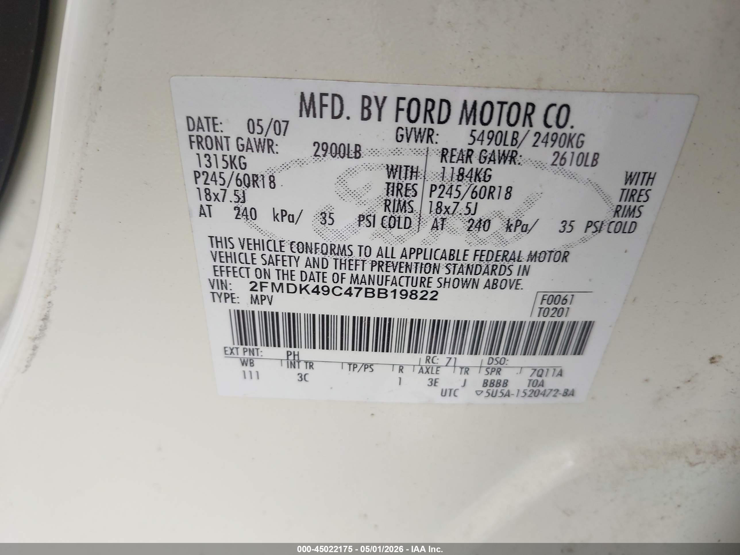 FORD EDGE image 9