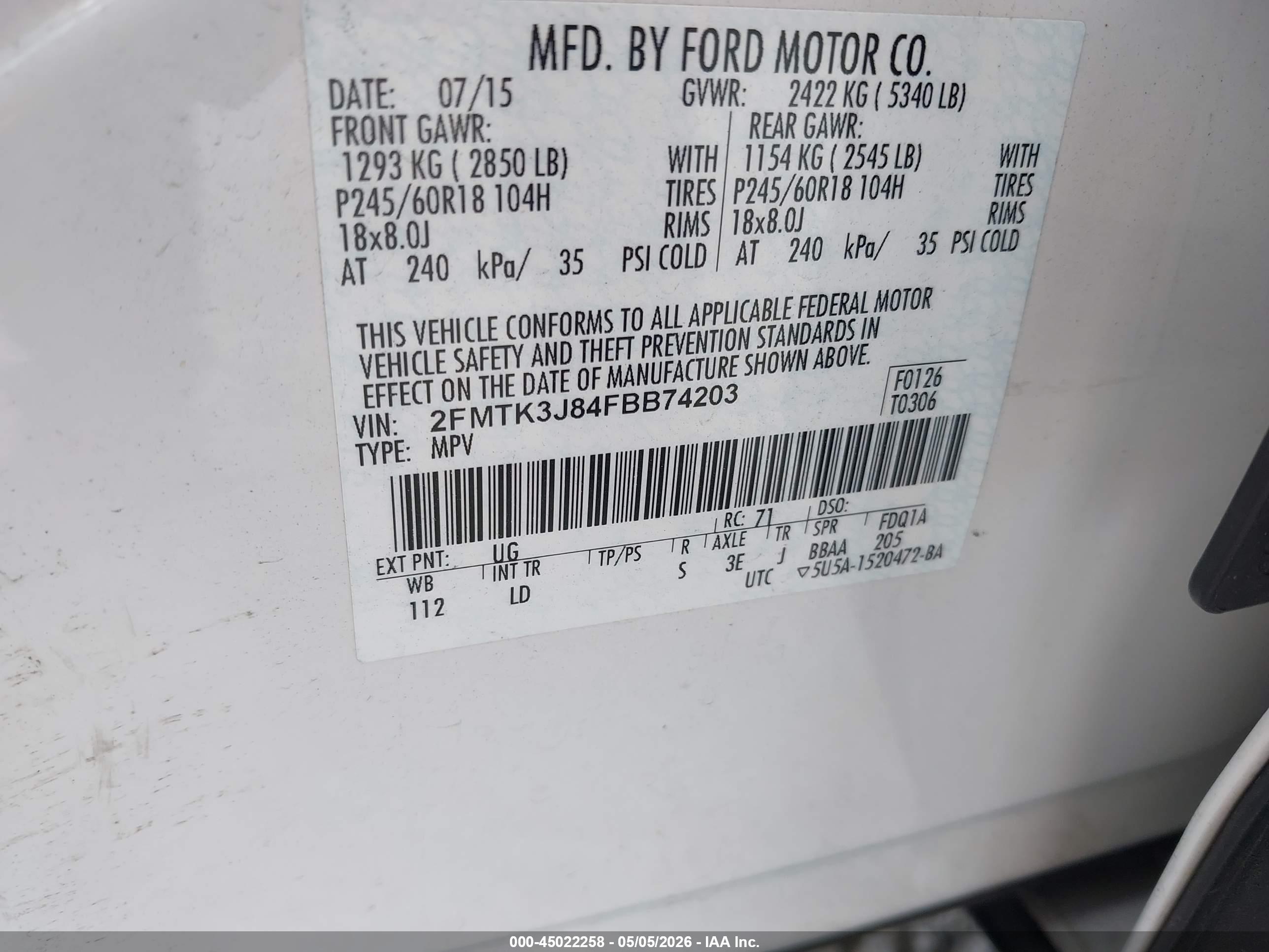 FORD EDGE image 9
