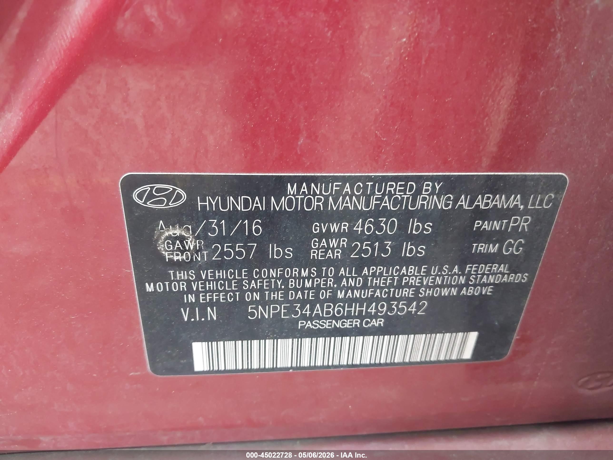 HYUNDAI SONATA image 9