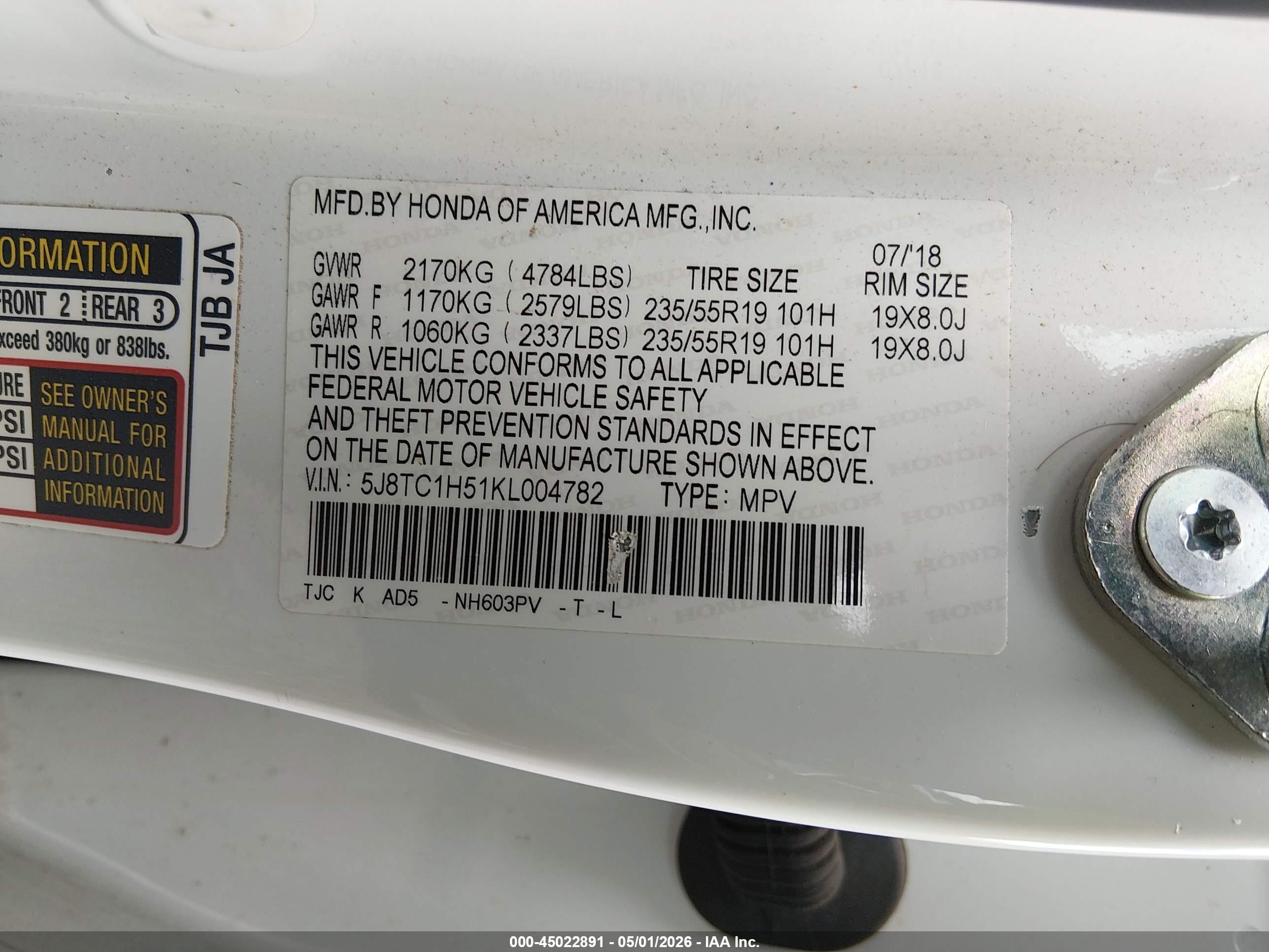 ACURA RDX image 9