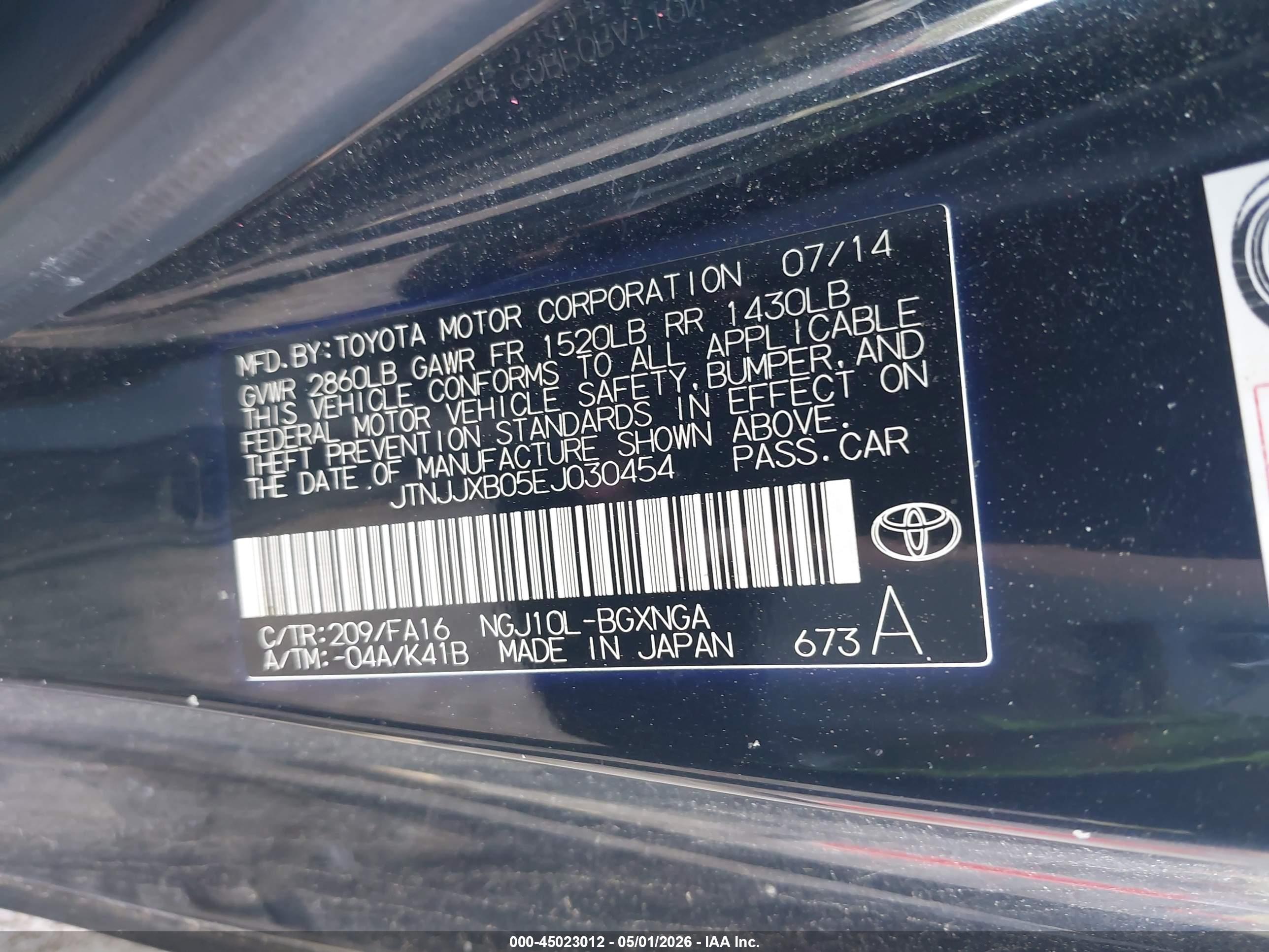 SCION IQ image 9