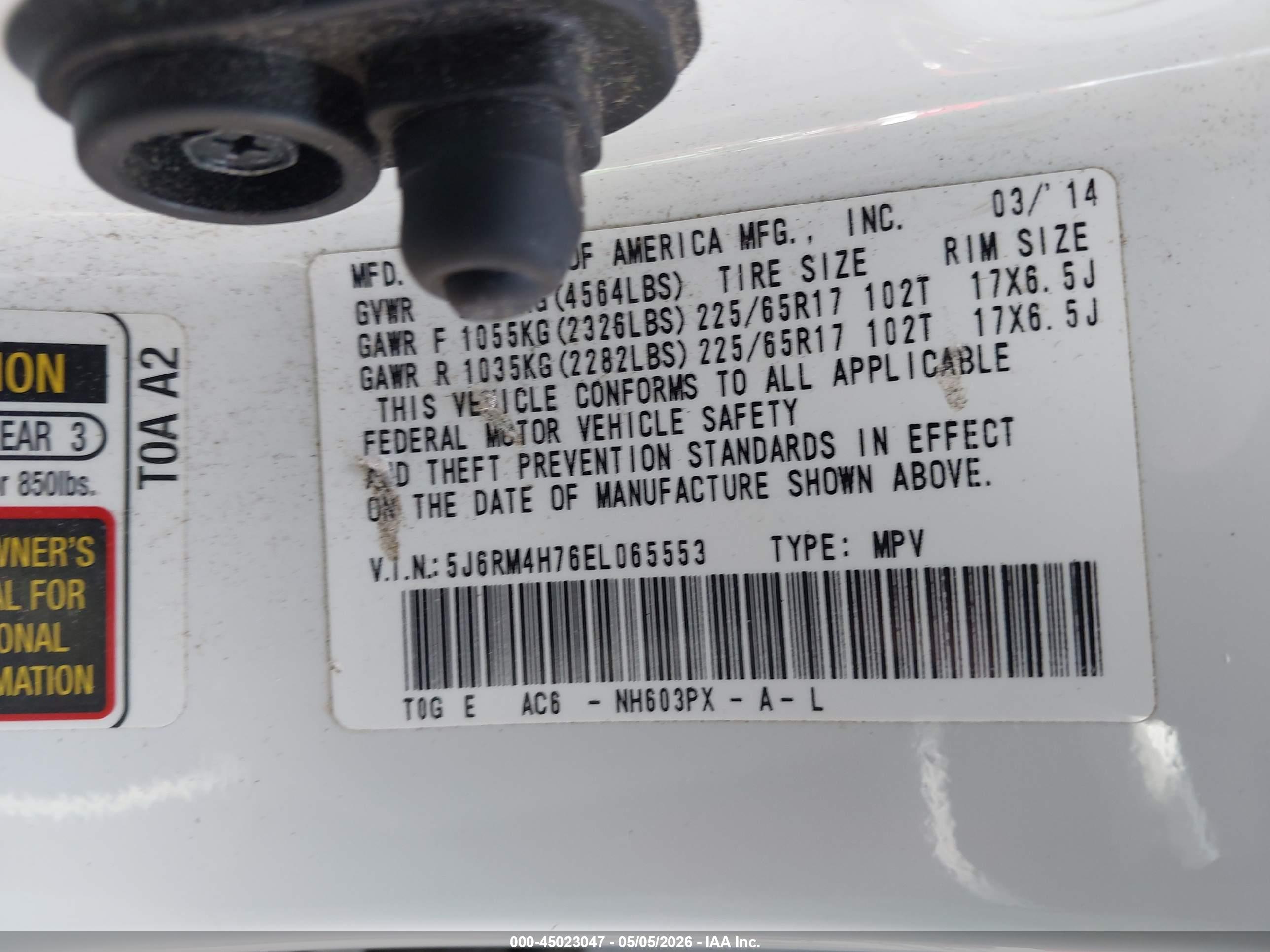 HONDA CR-V image 9