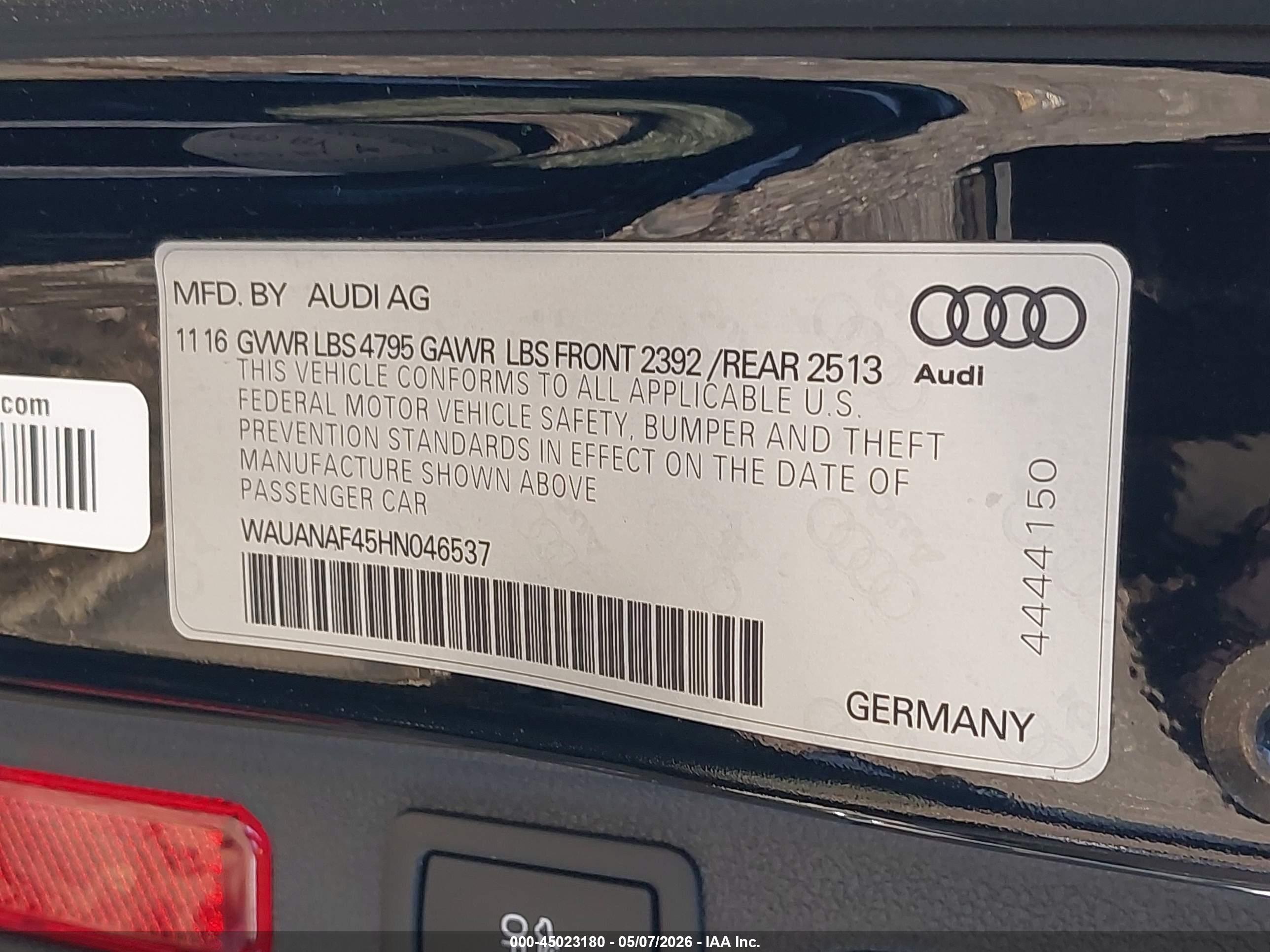 AUDI A4 image 9