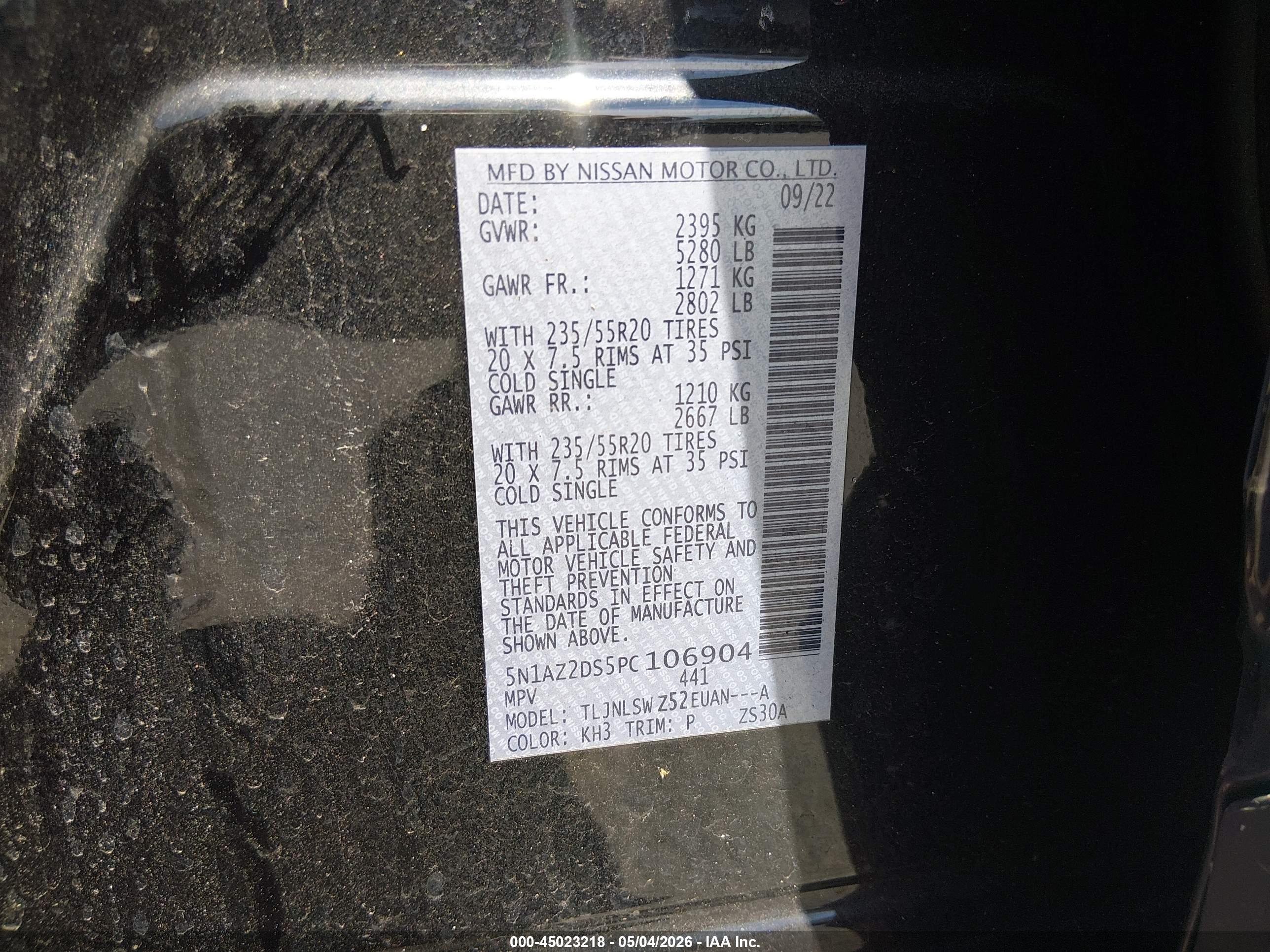 NISSAN MURANO image 9