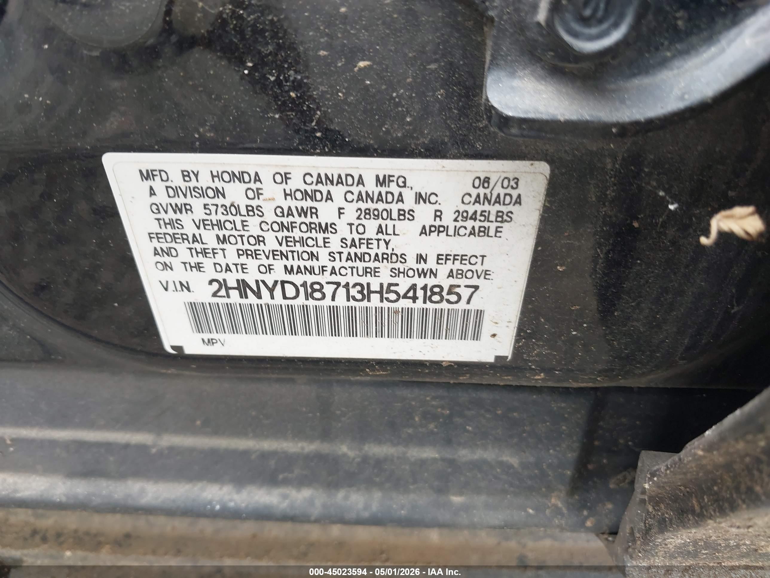 ACURA MDX image 9