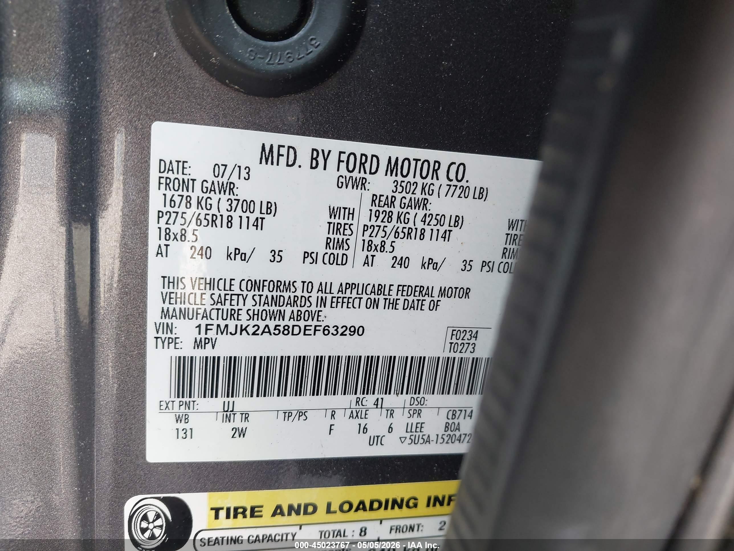 FORD EXPEDITION image 9