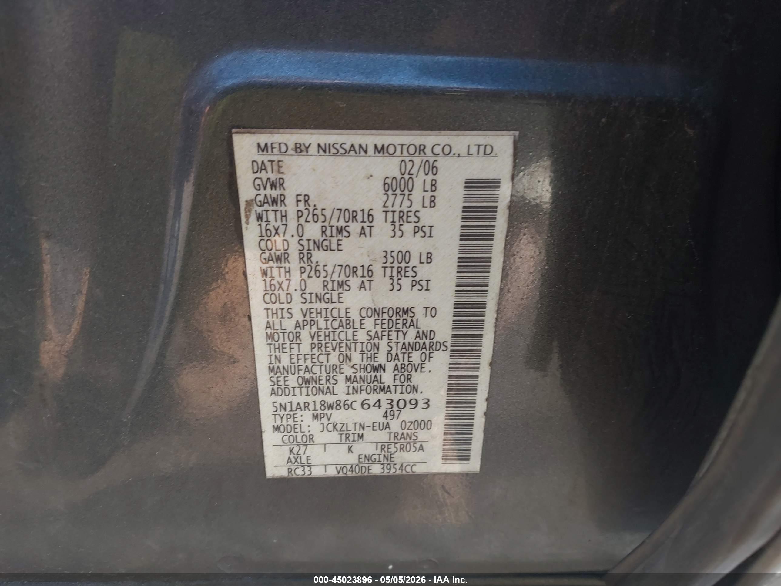 NISSAN PATHFINDER image 9