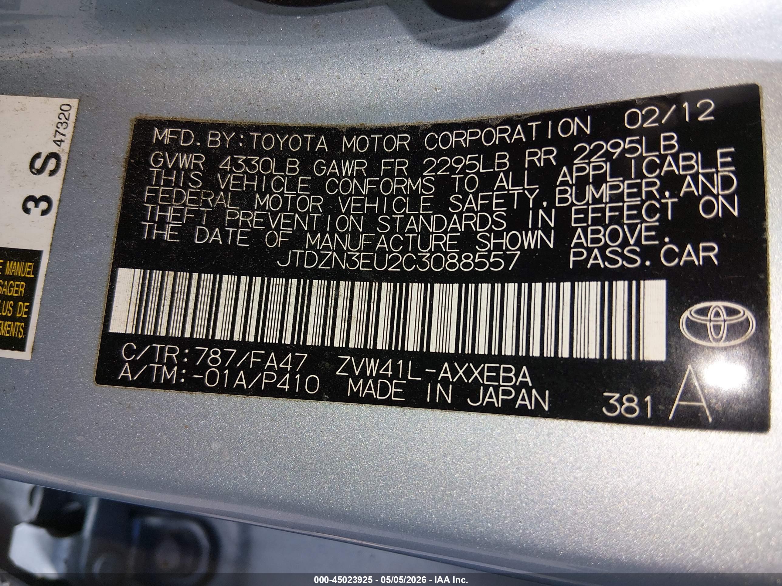 TOYOTA PRIUS image 9