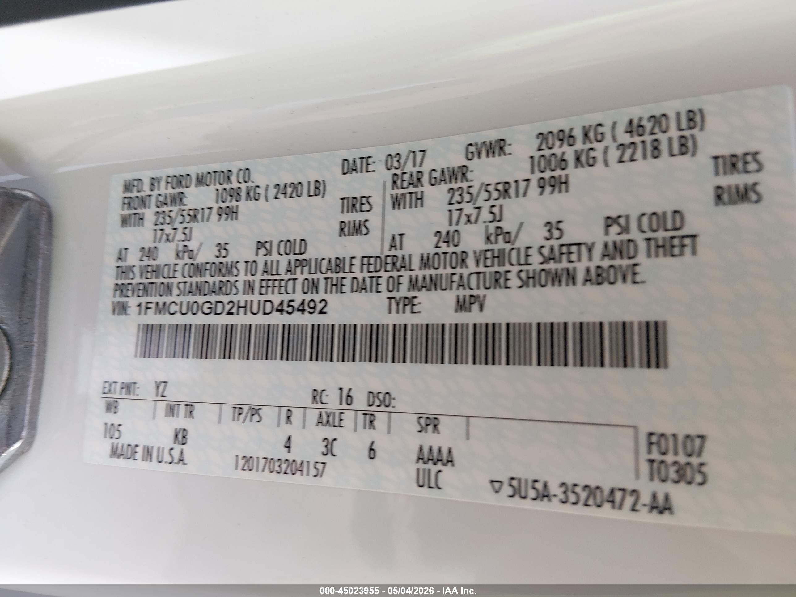 FORD ESCAPE image 9