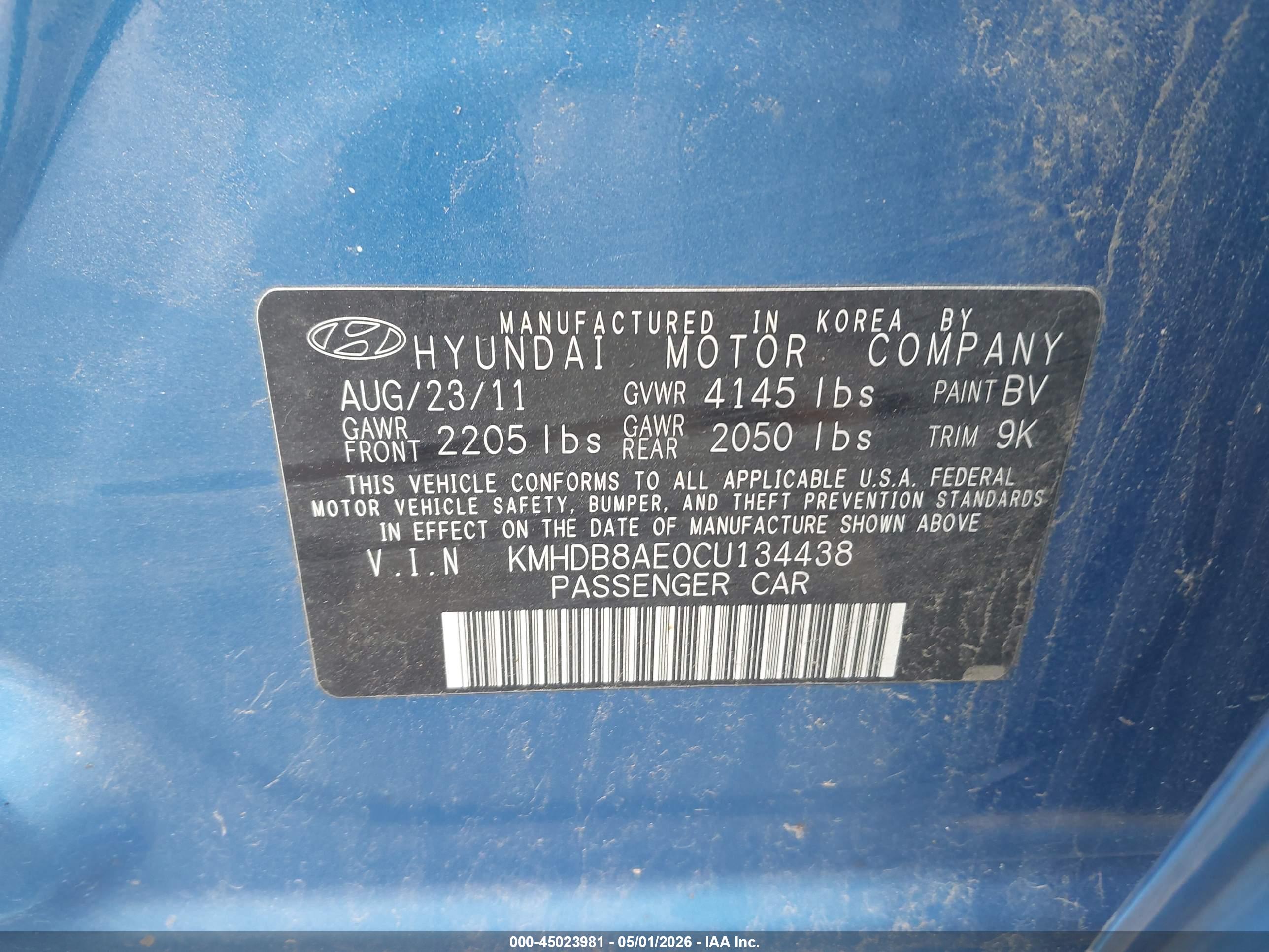 HYUNDAI ELANTRA image 9