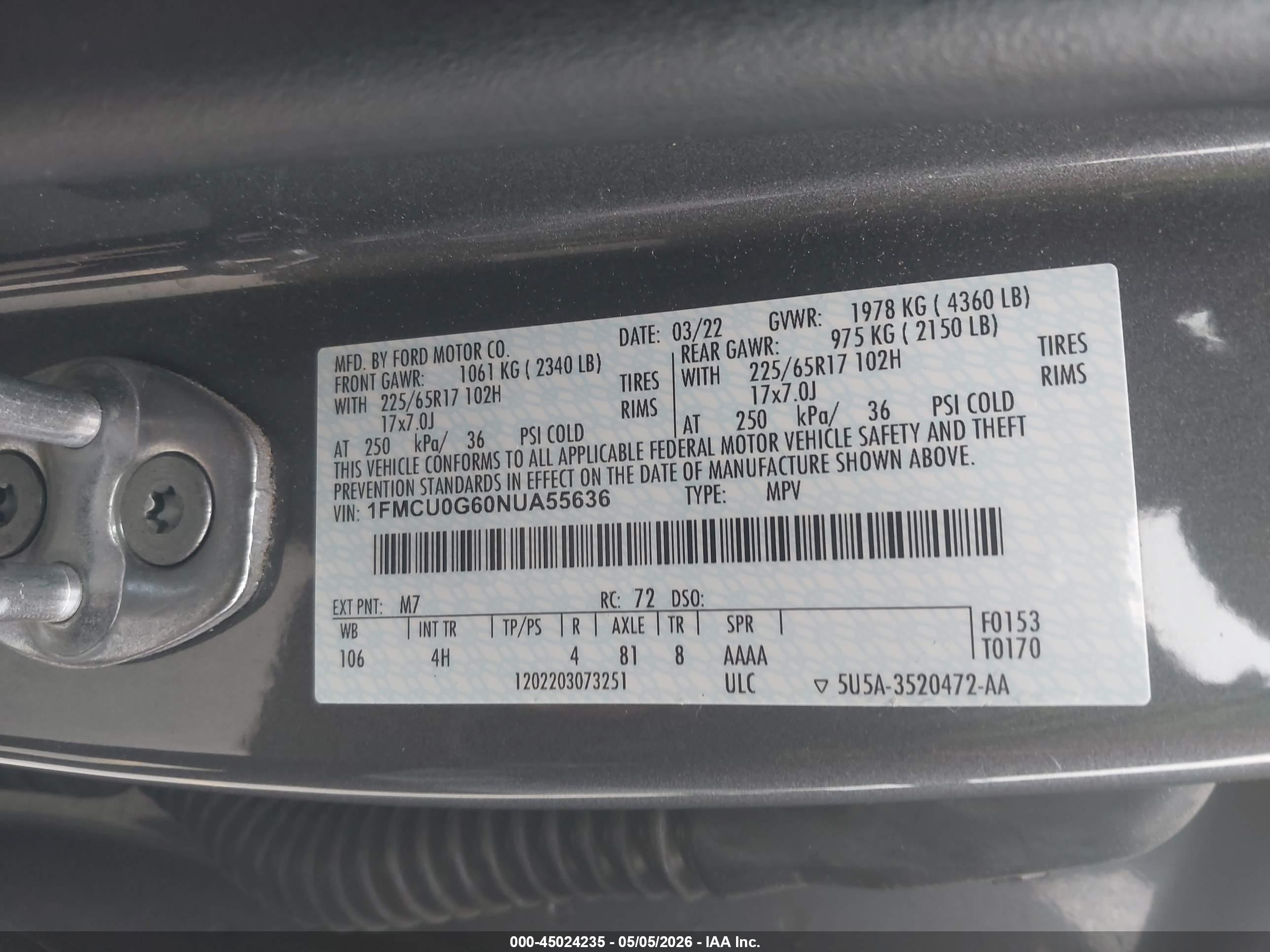 FORD ESCAPE image 9