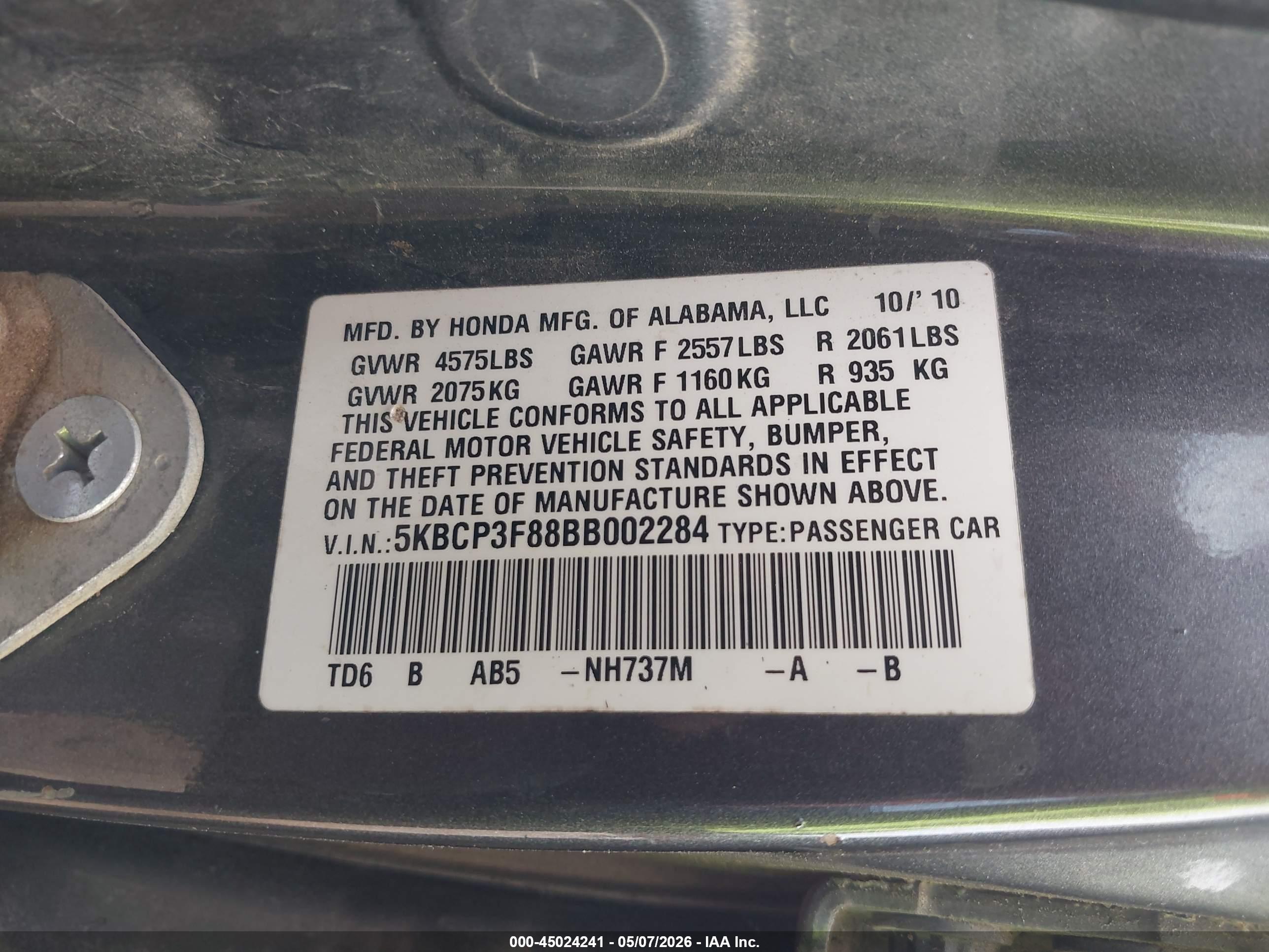 HONDA ACCORD image 9