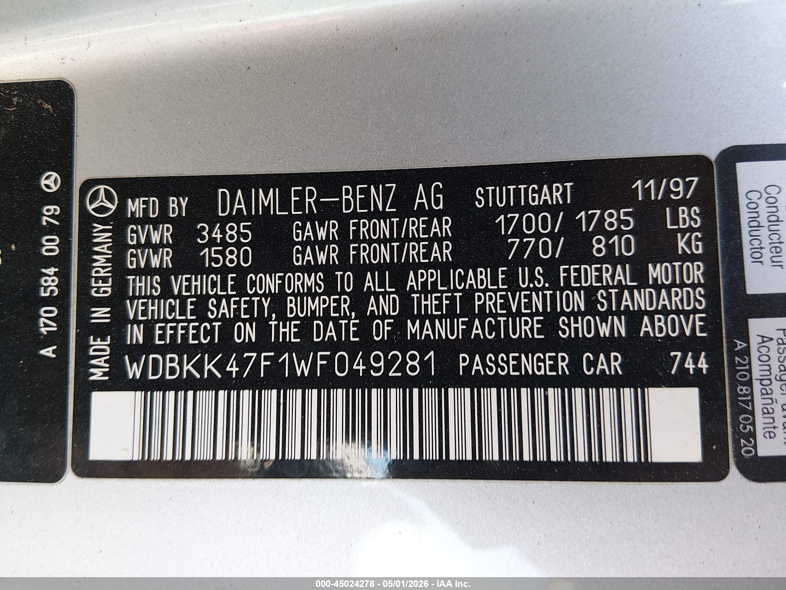 MERCEDES-BENZ SLK image 9