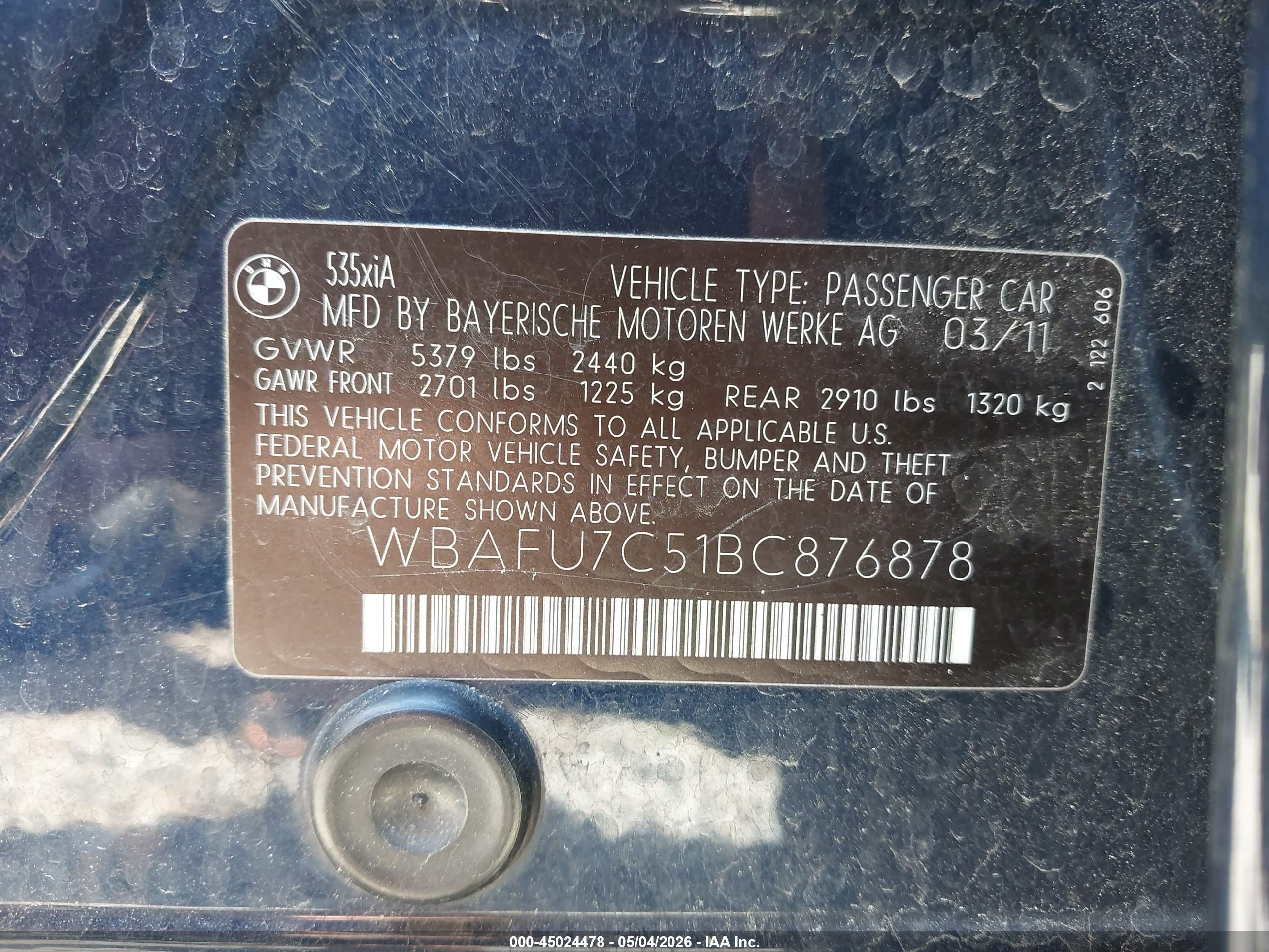 BMW 535I image 9