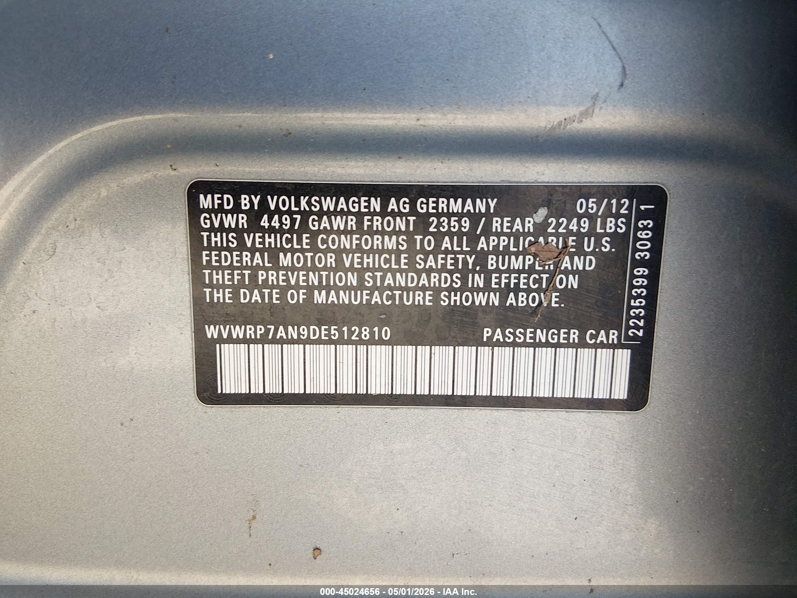 VOLKSWAGEN CC image 9