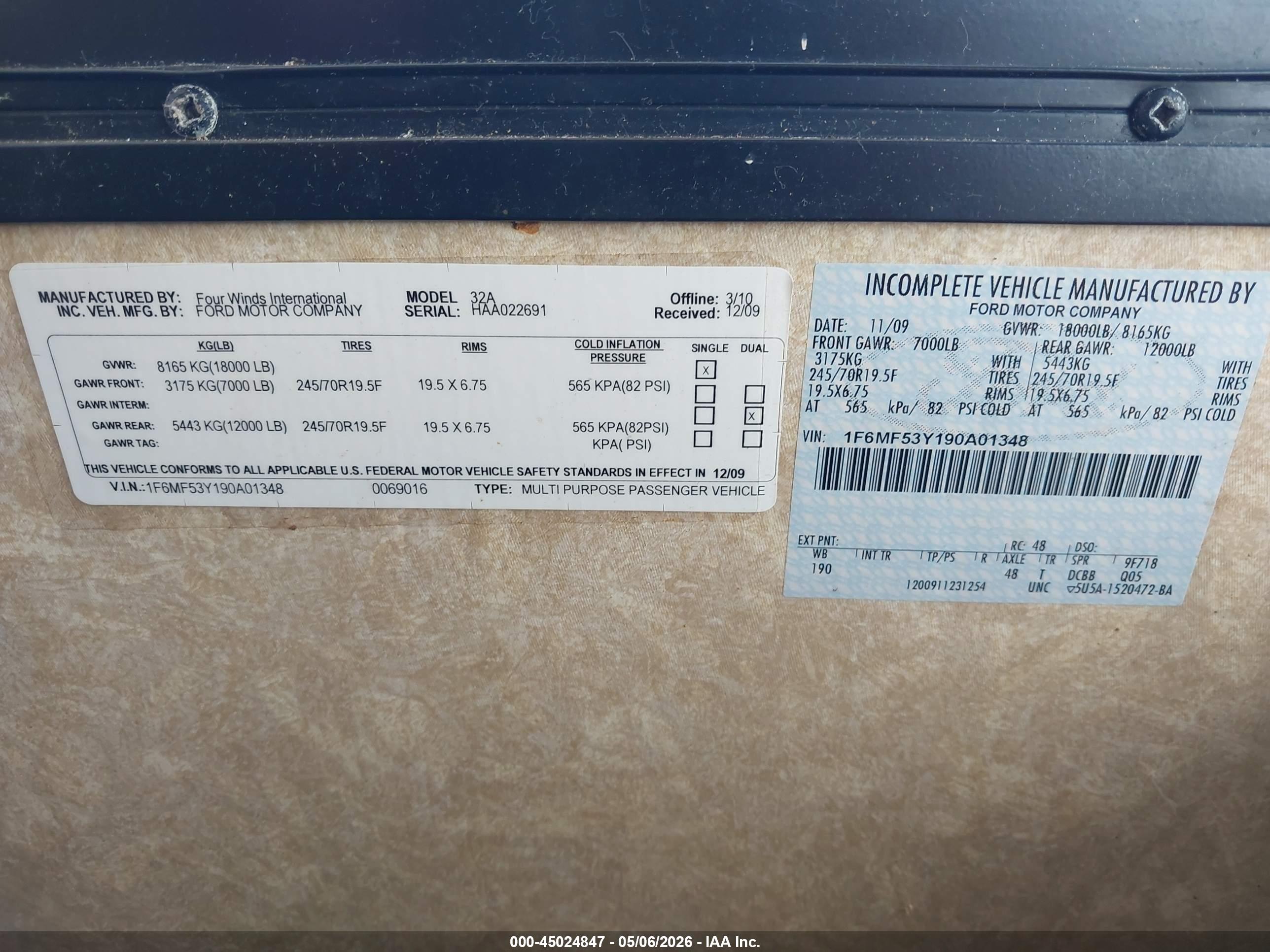 FORD F550 image 9