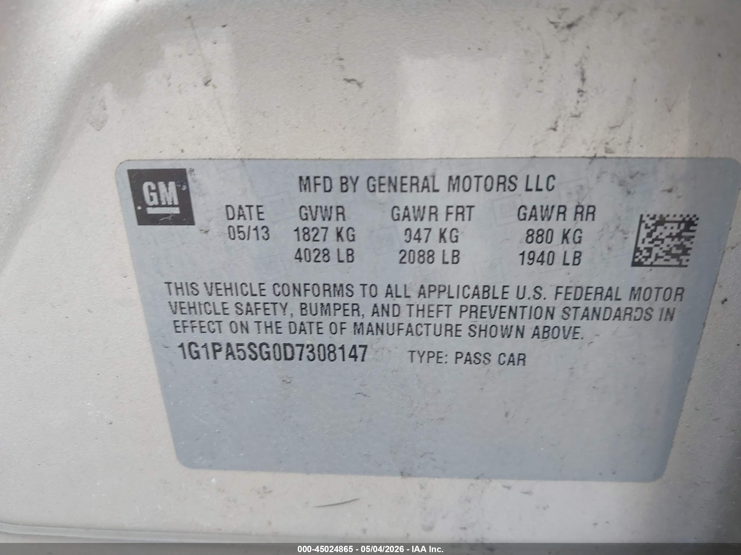 CHEVROLET CRUZE image 9