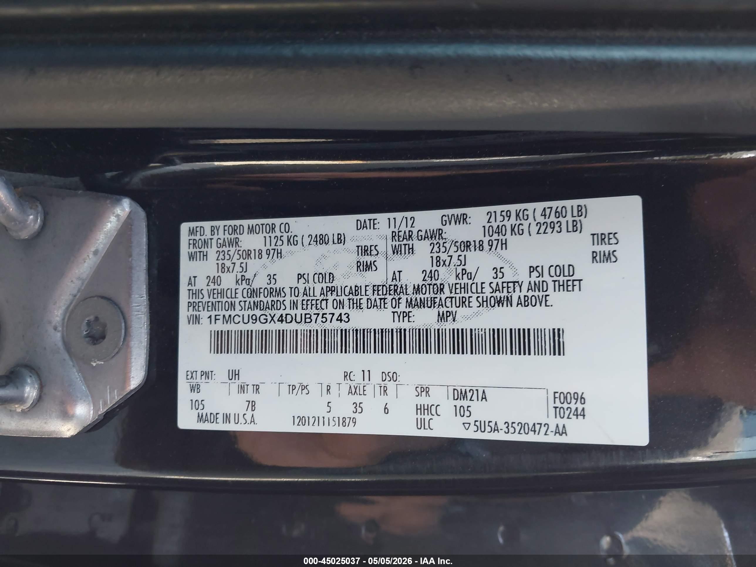 FORD ESCAPE image 9