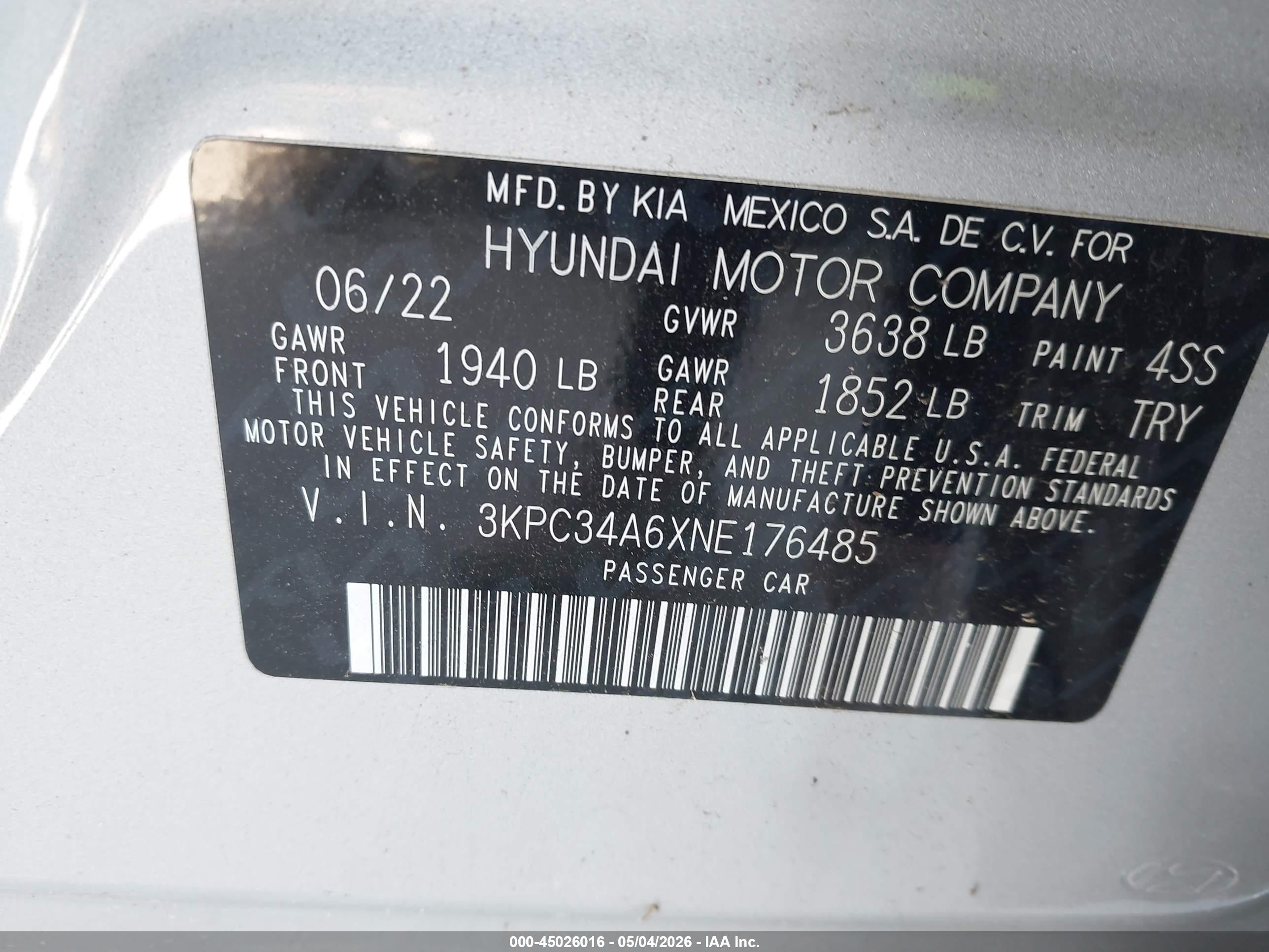 HYUNDAI ACCENT image 9