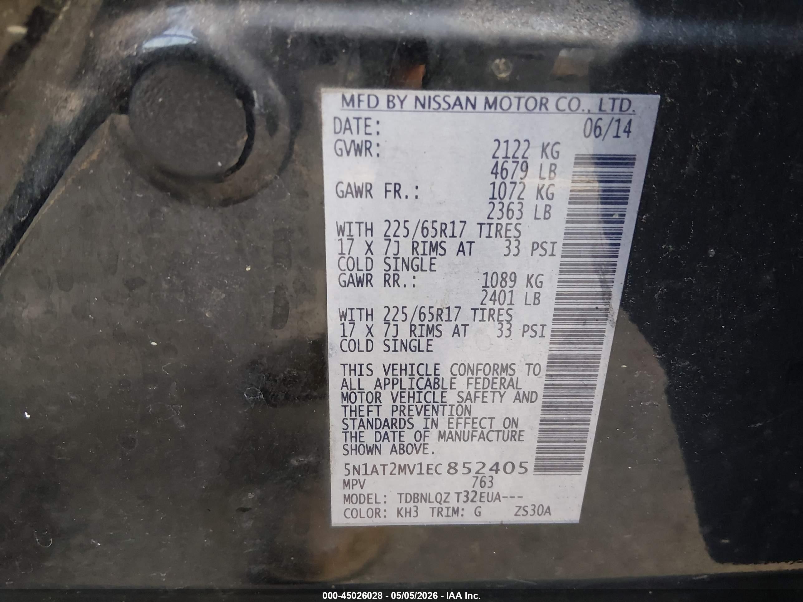 NISSAN ROGUE image 9