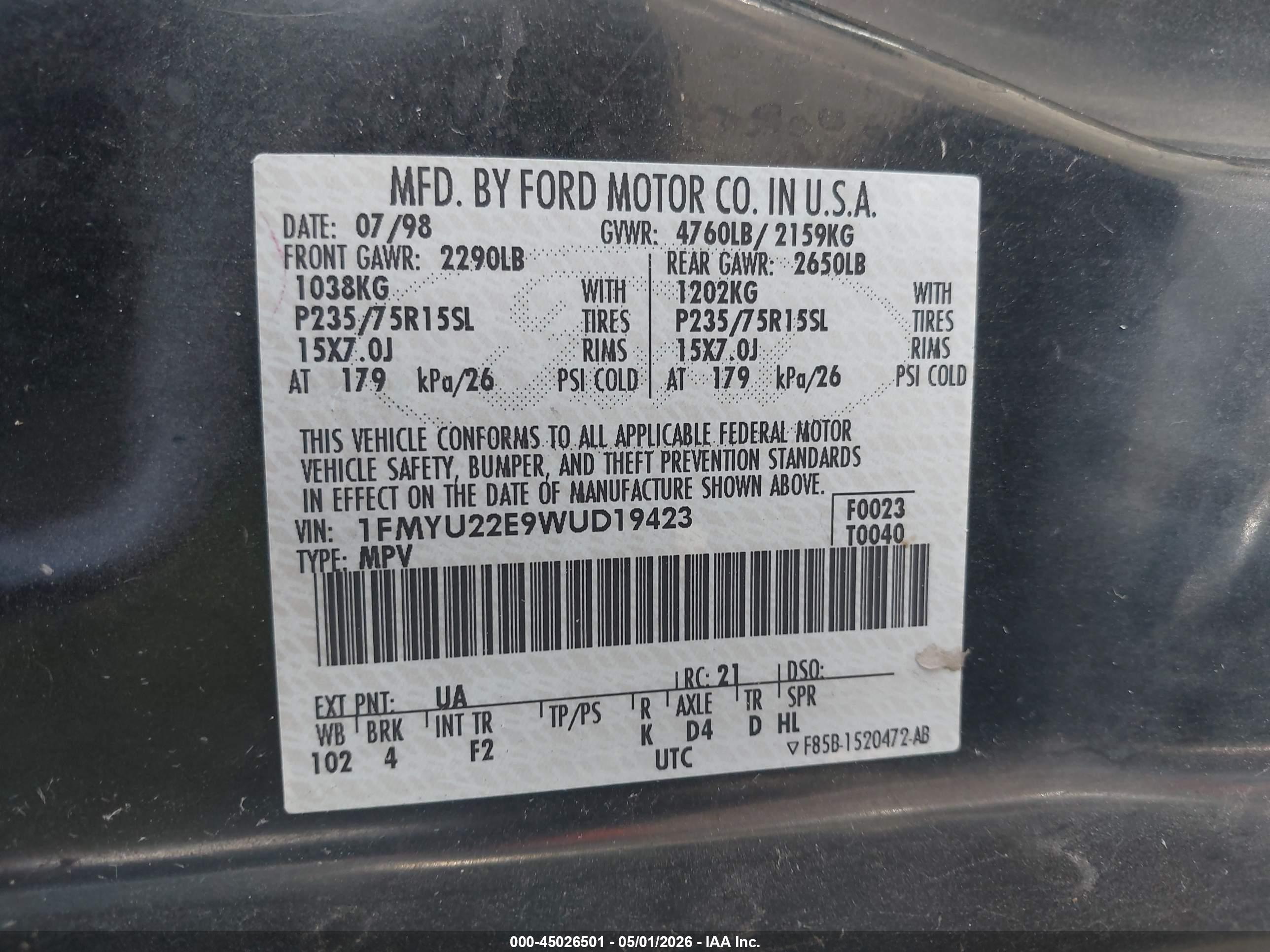 FORD EXPLORER image 9