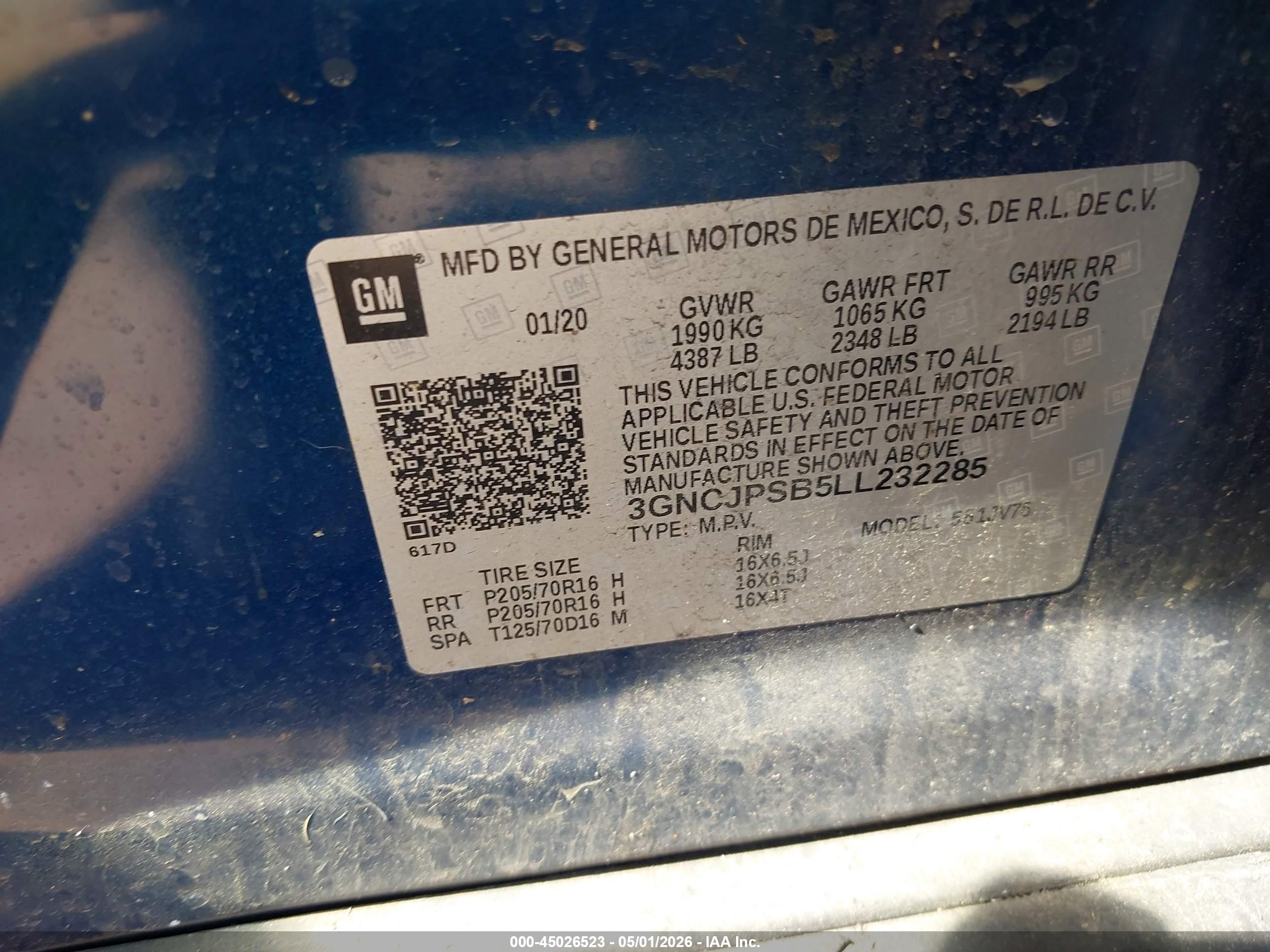 CHEVROLET TRAX image 9