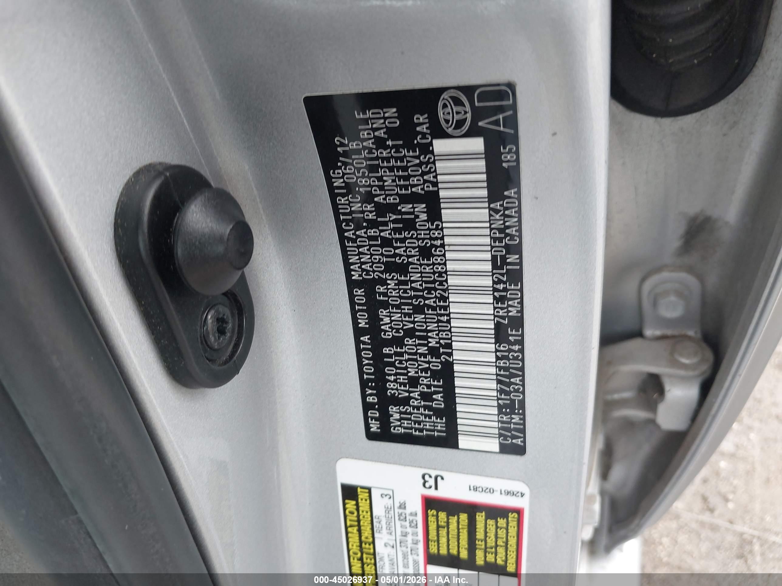 TOYOTA COROLLA image 9