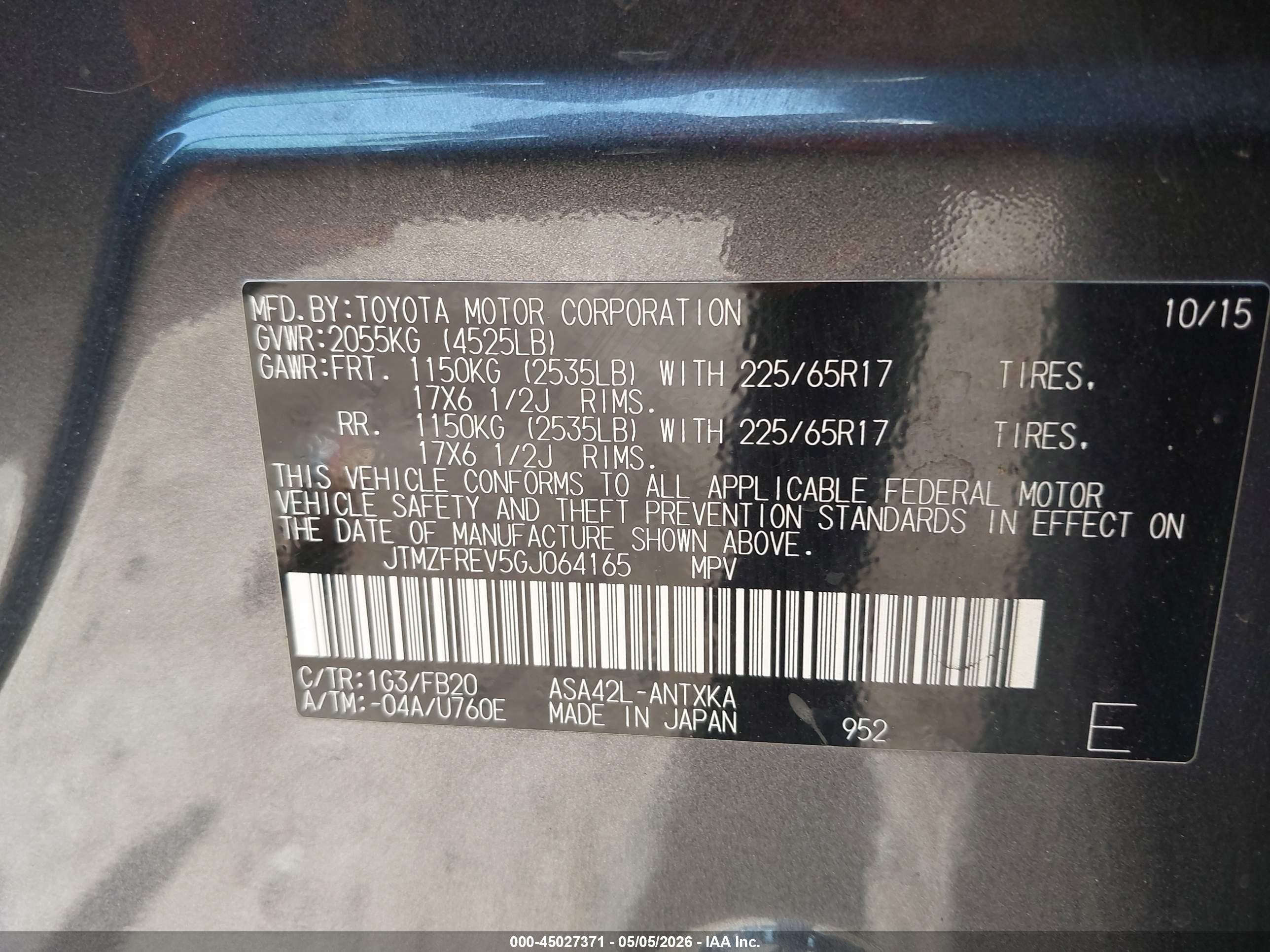 TOYOTA RAV4 image 9