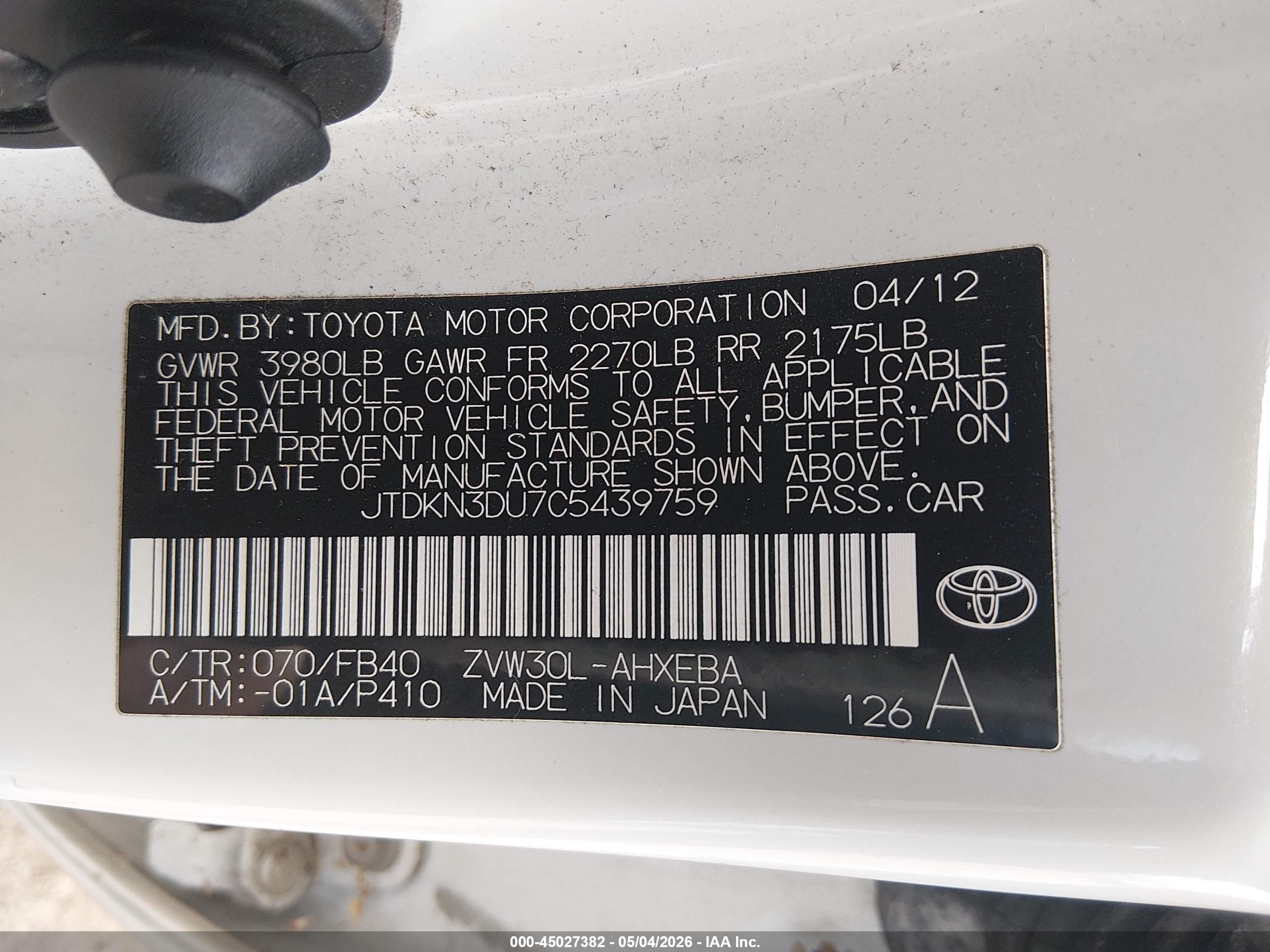 TOYOTA PRIUS image 9