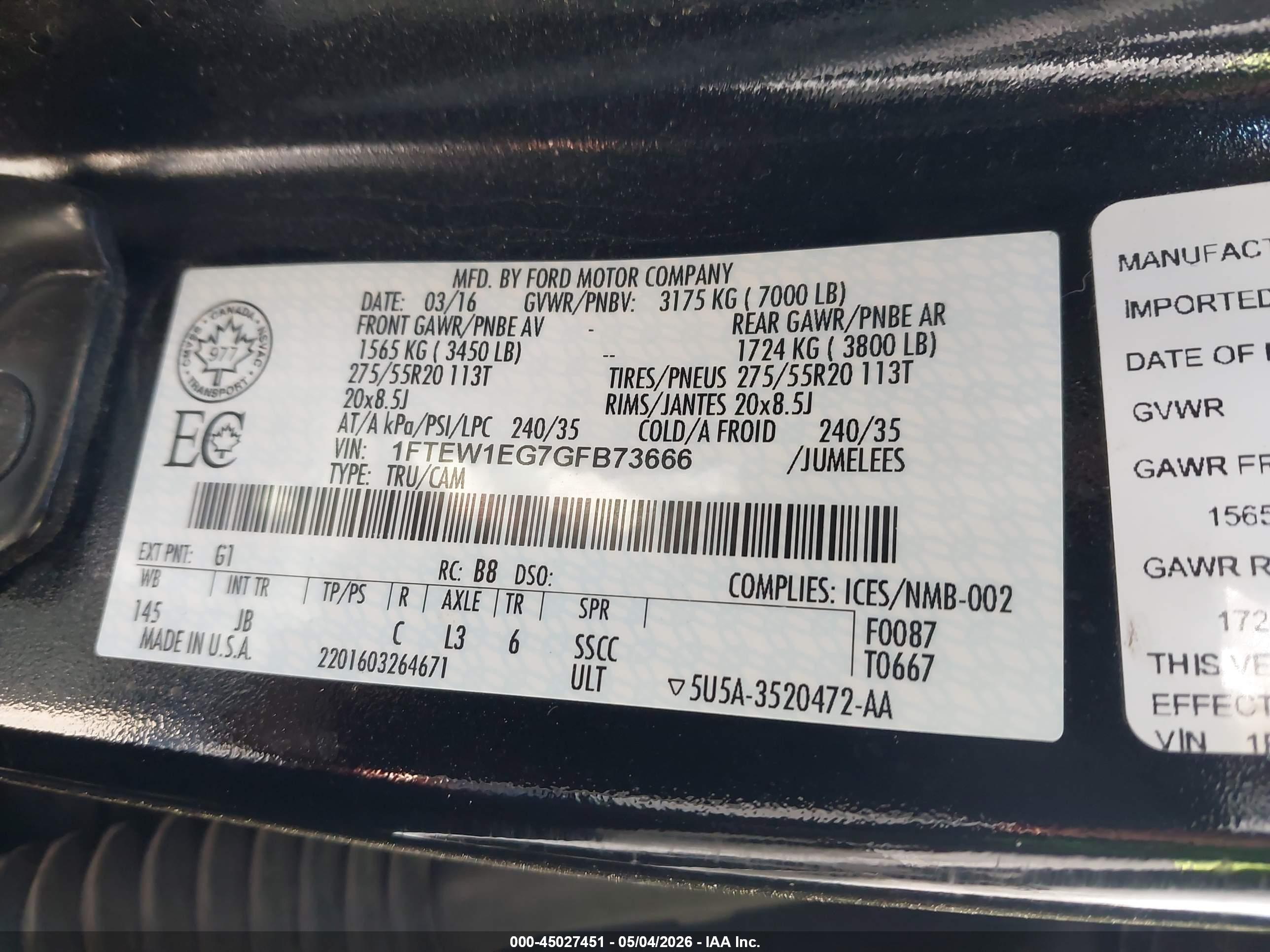 FORD F-150 image 9