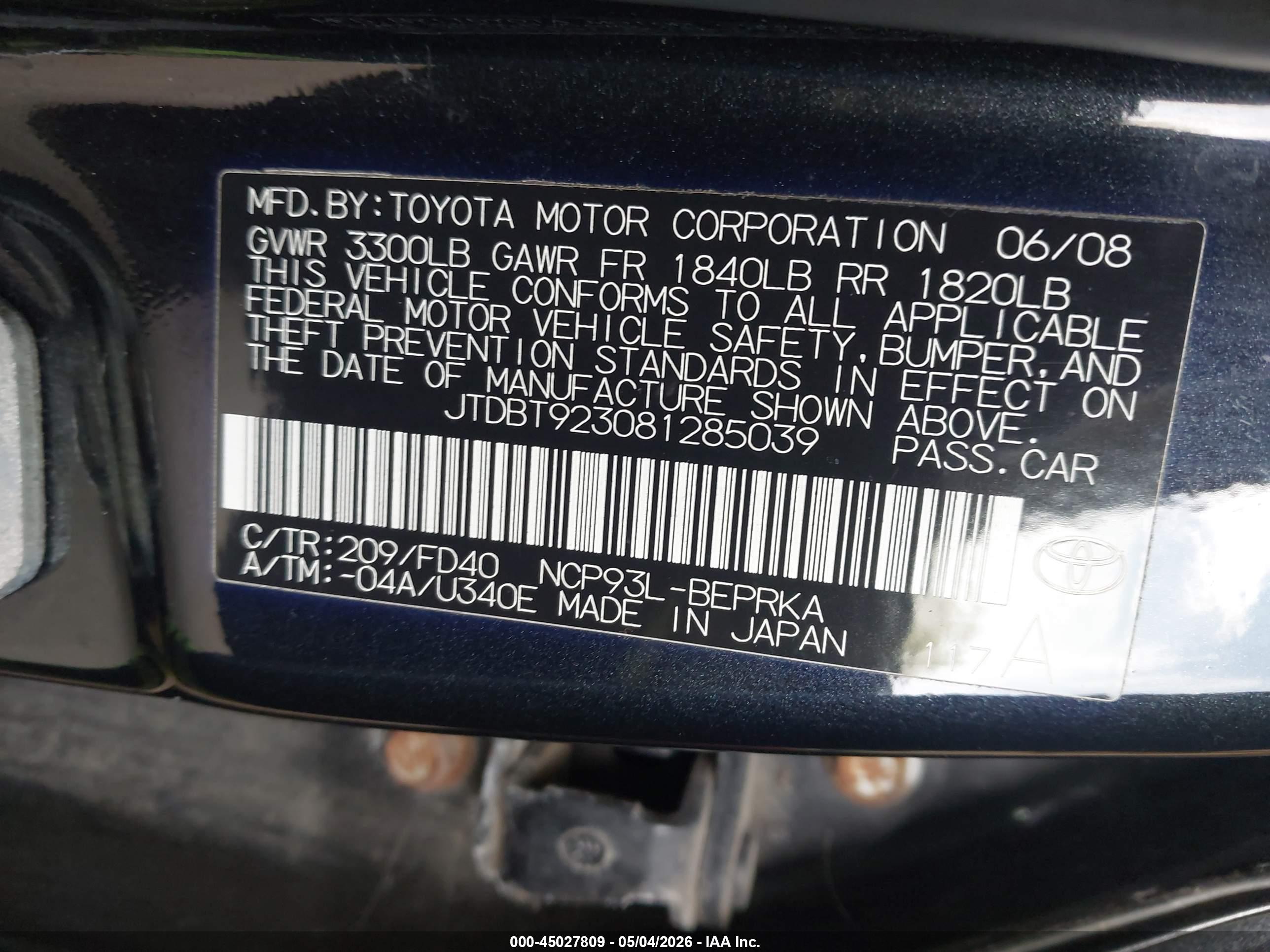 TOYOTA YARIS image 9