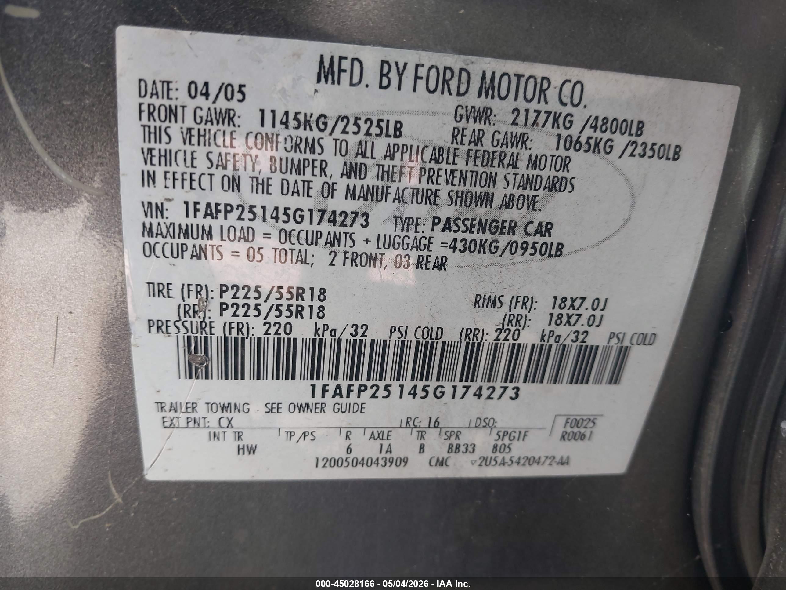 FORD FIVE image 9