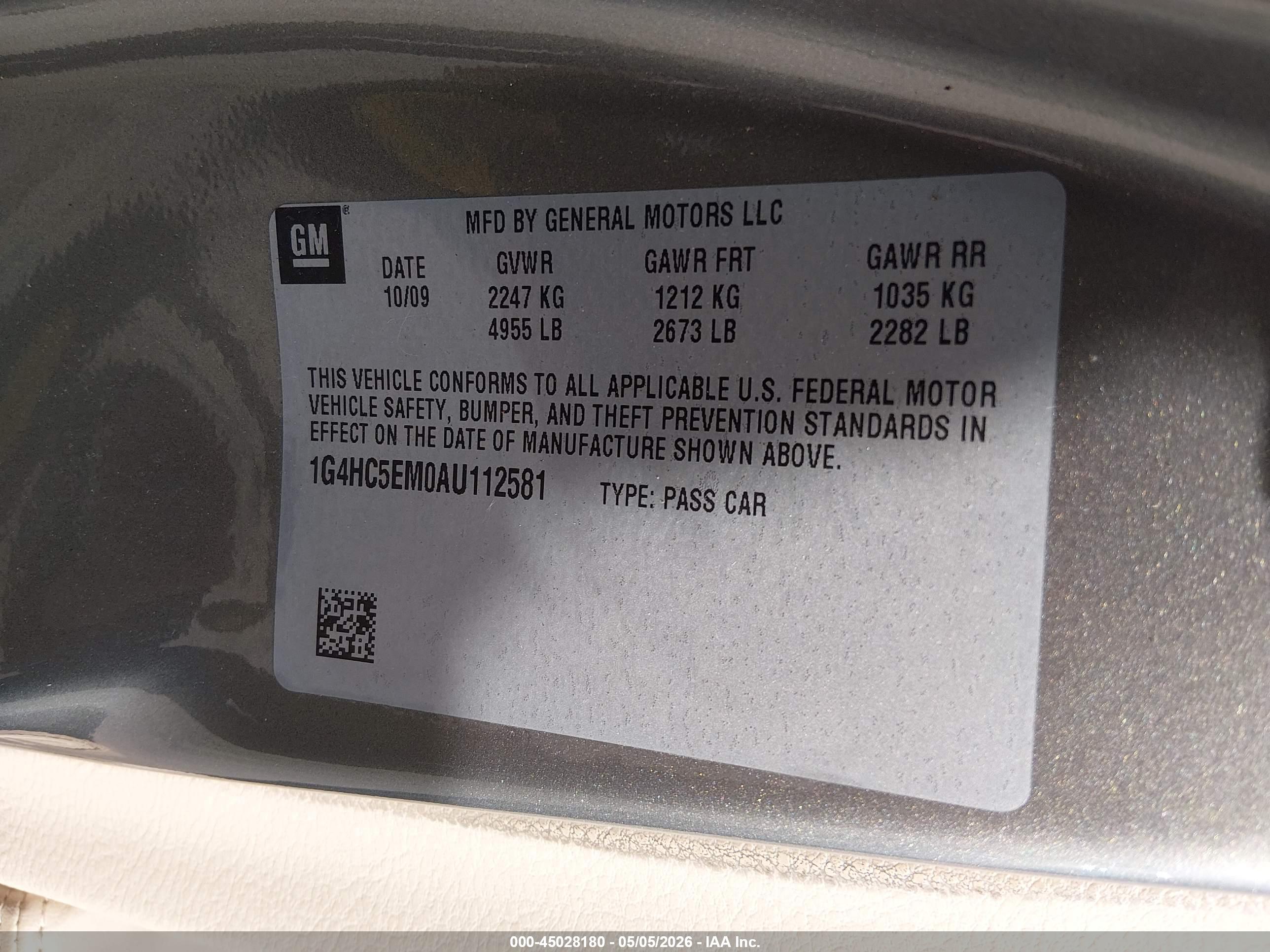 BUICK LUCERNE image 9