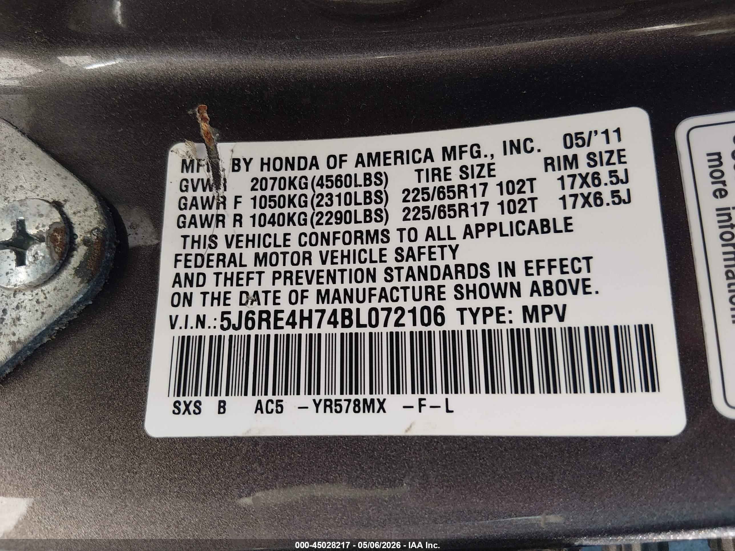 HONDA CR-V image 9