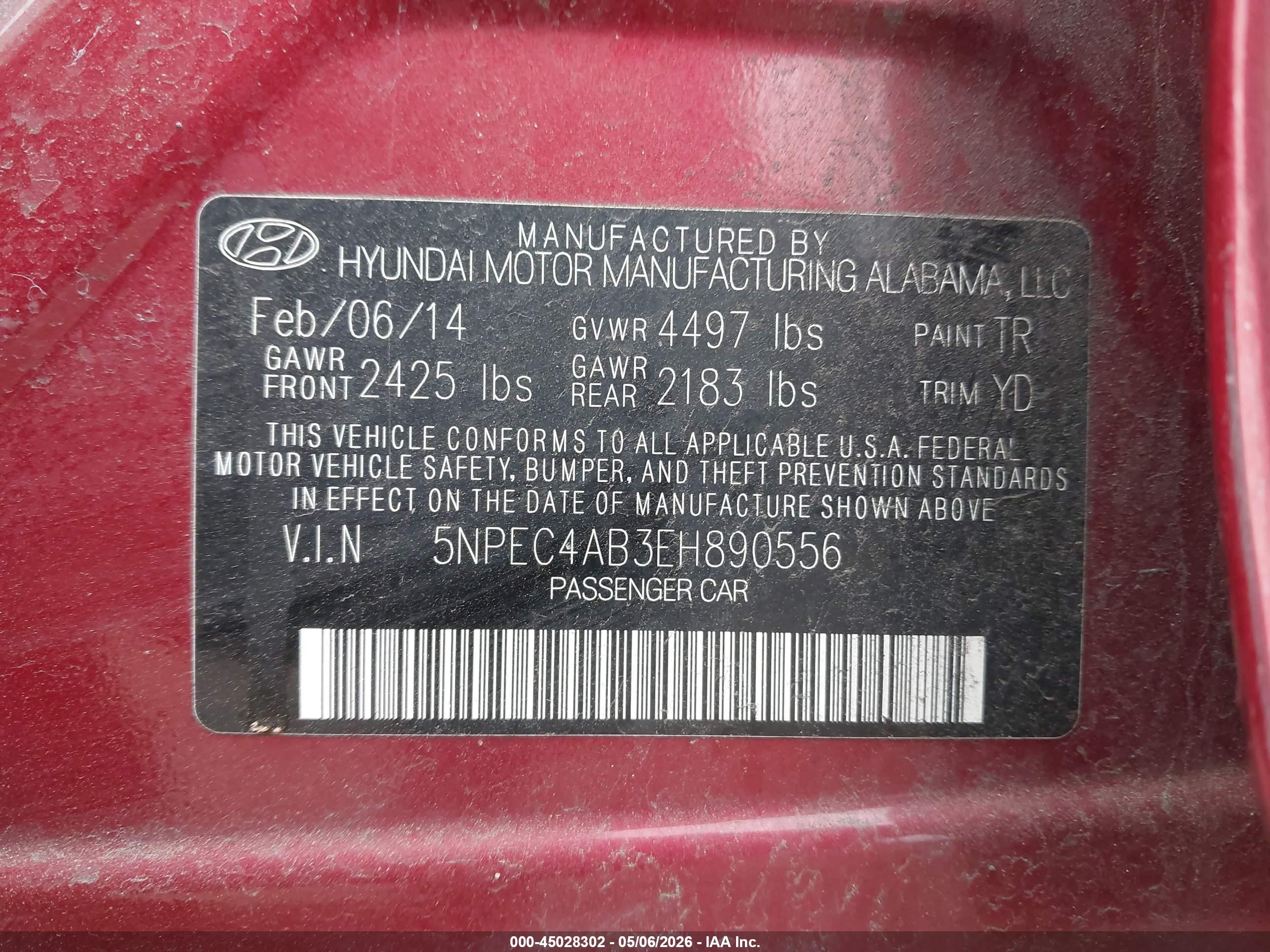 HYUNDAI SONATA image 9