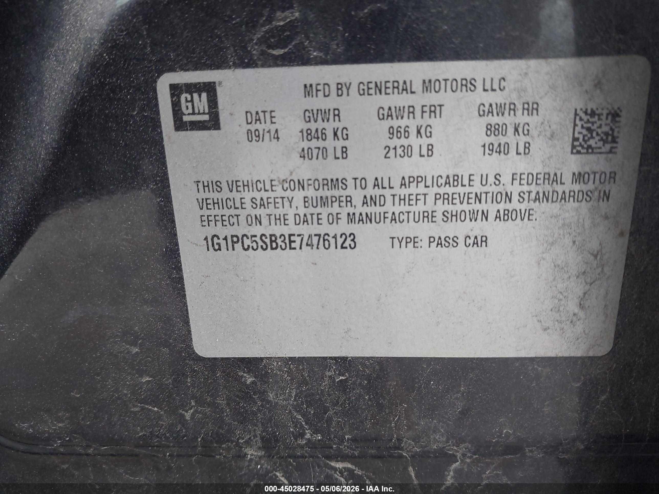 CHEVROLET CRUZE image 9