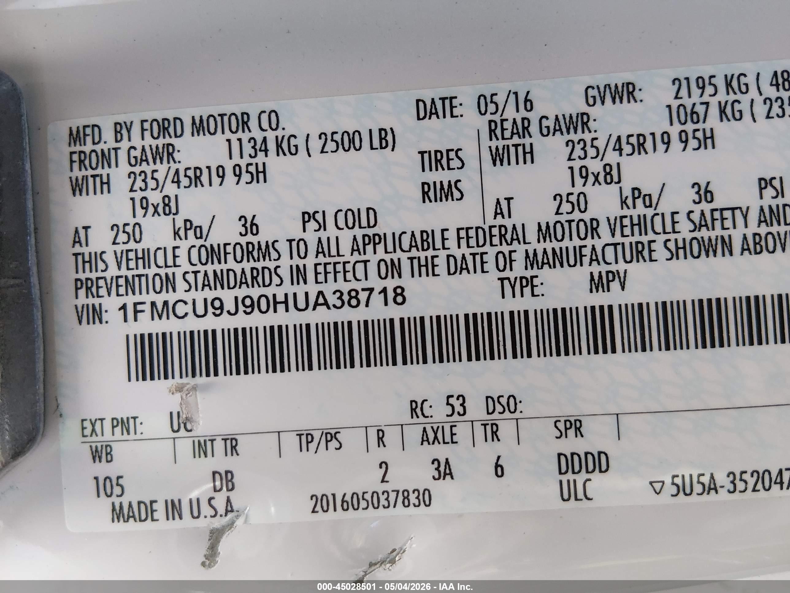 FORD ESCAPE image 9