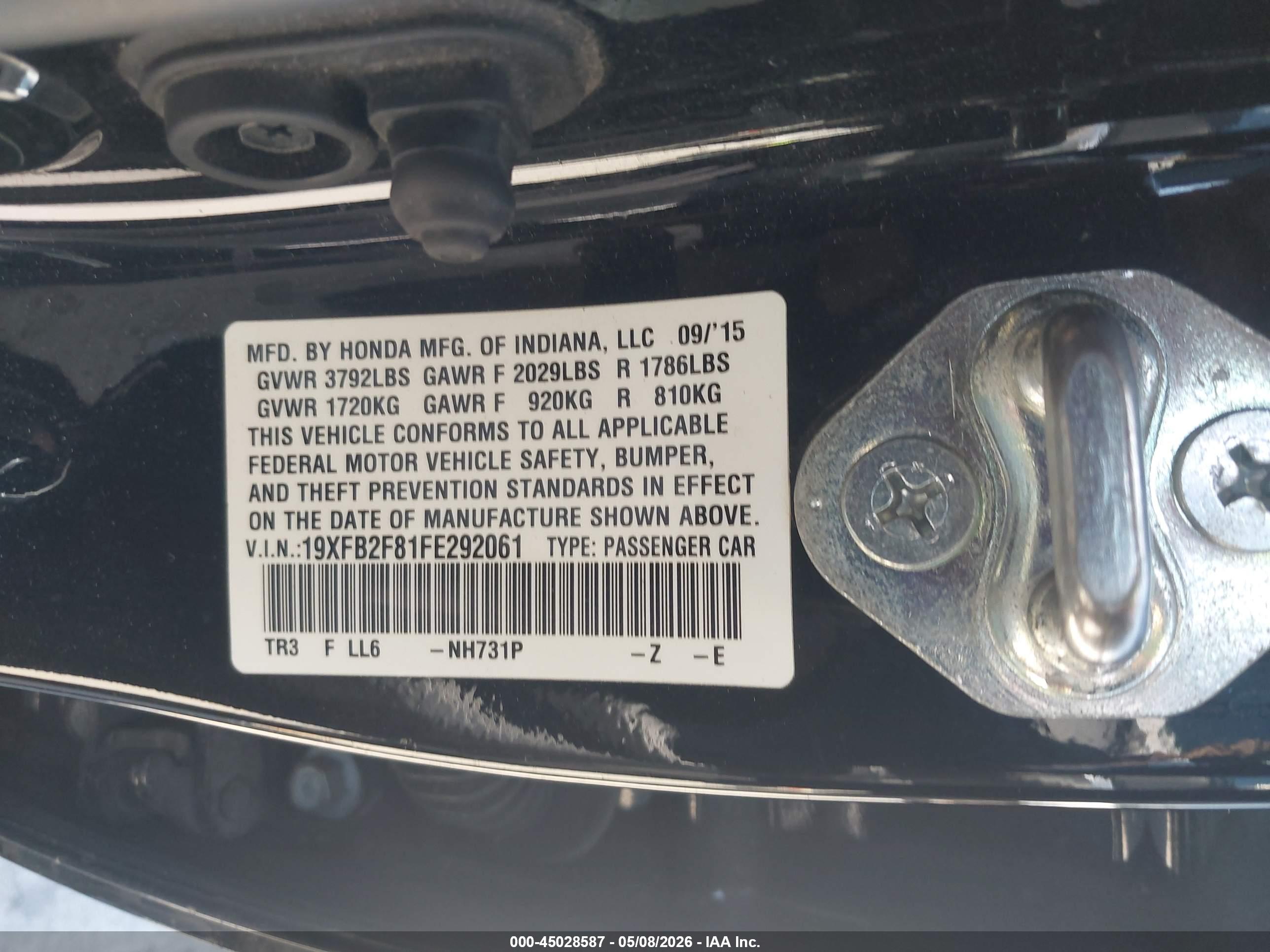 HONDA CIVIC image 9
