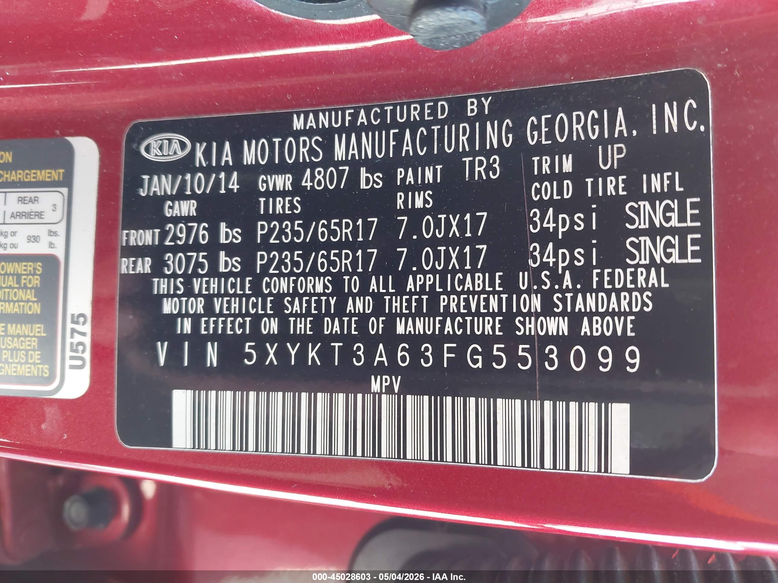 KIA SORENTO image 9