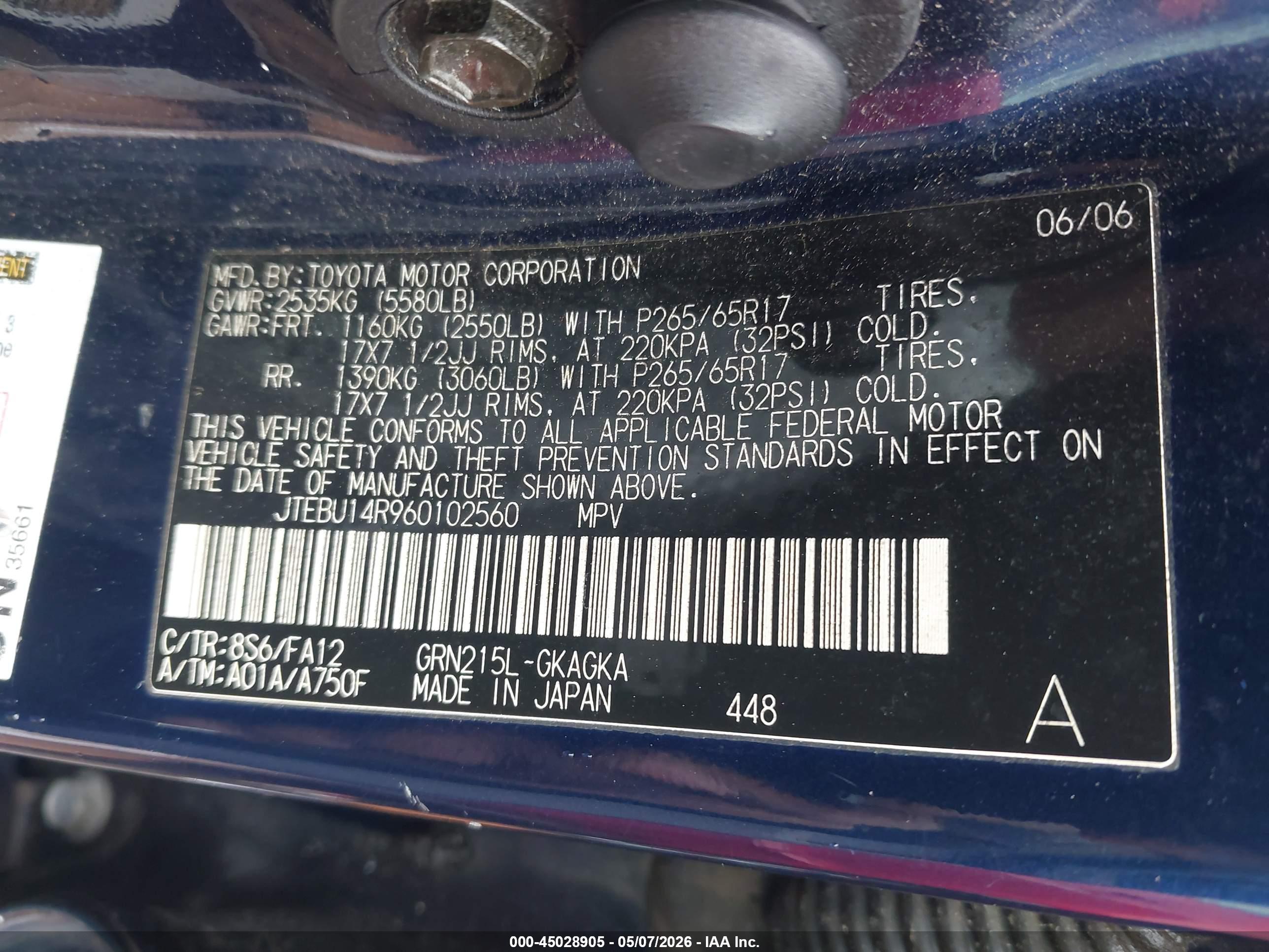 TOYOTA 4RUNNER image 9