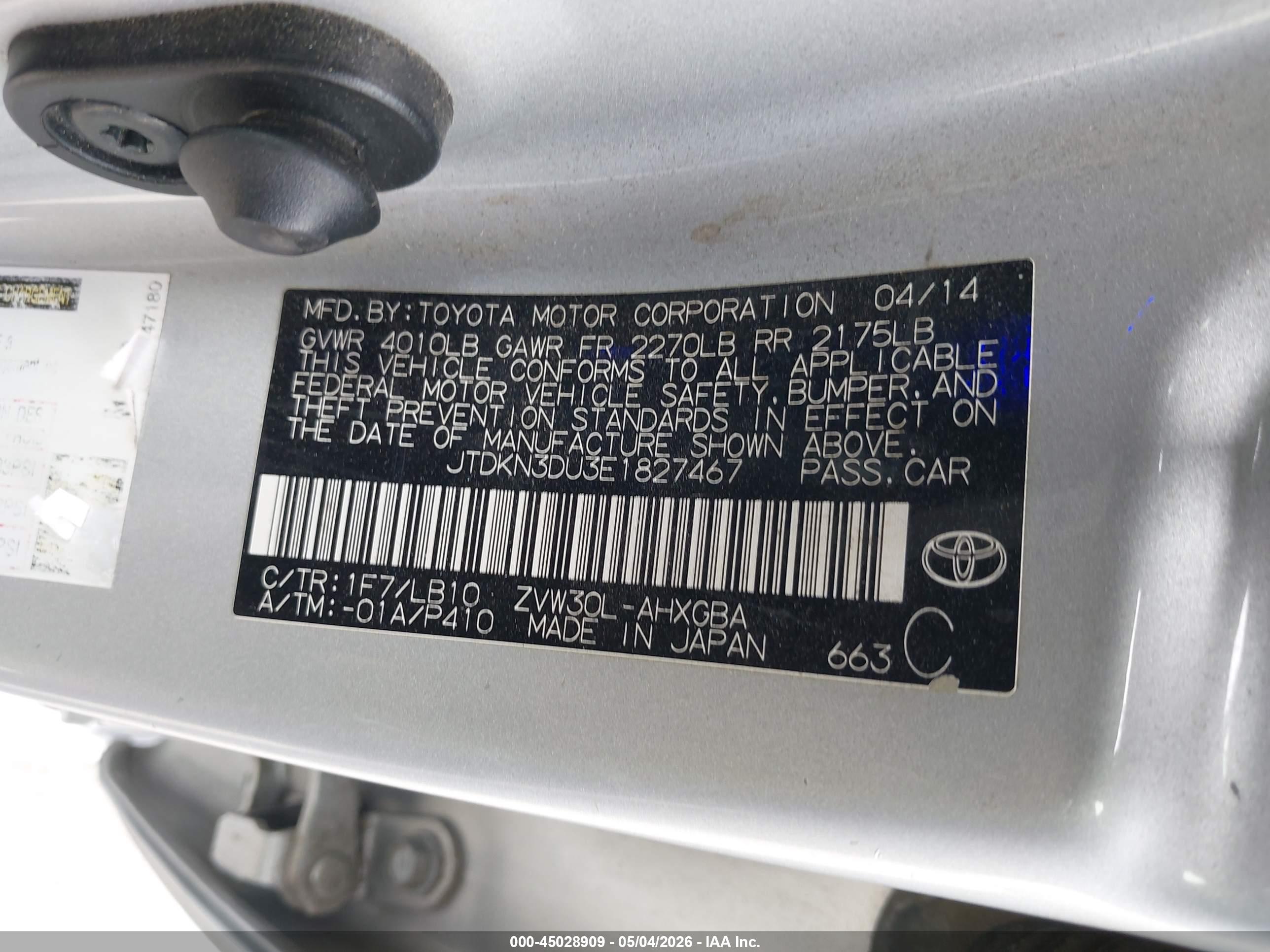 TOYOTA PRIUS image 9