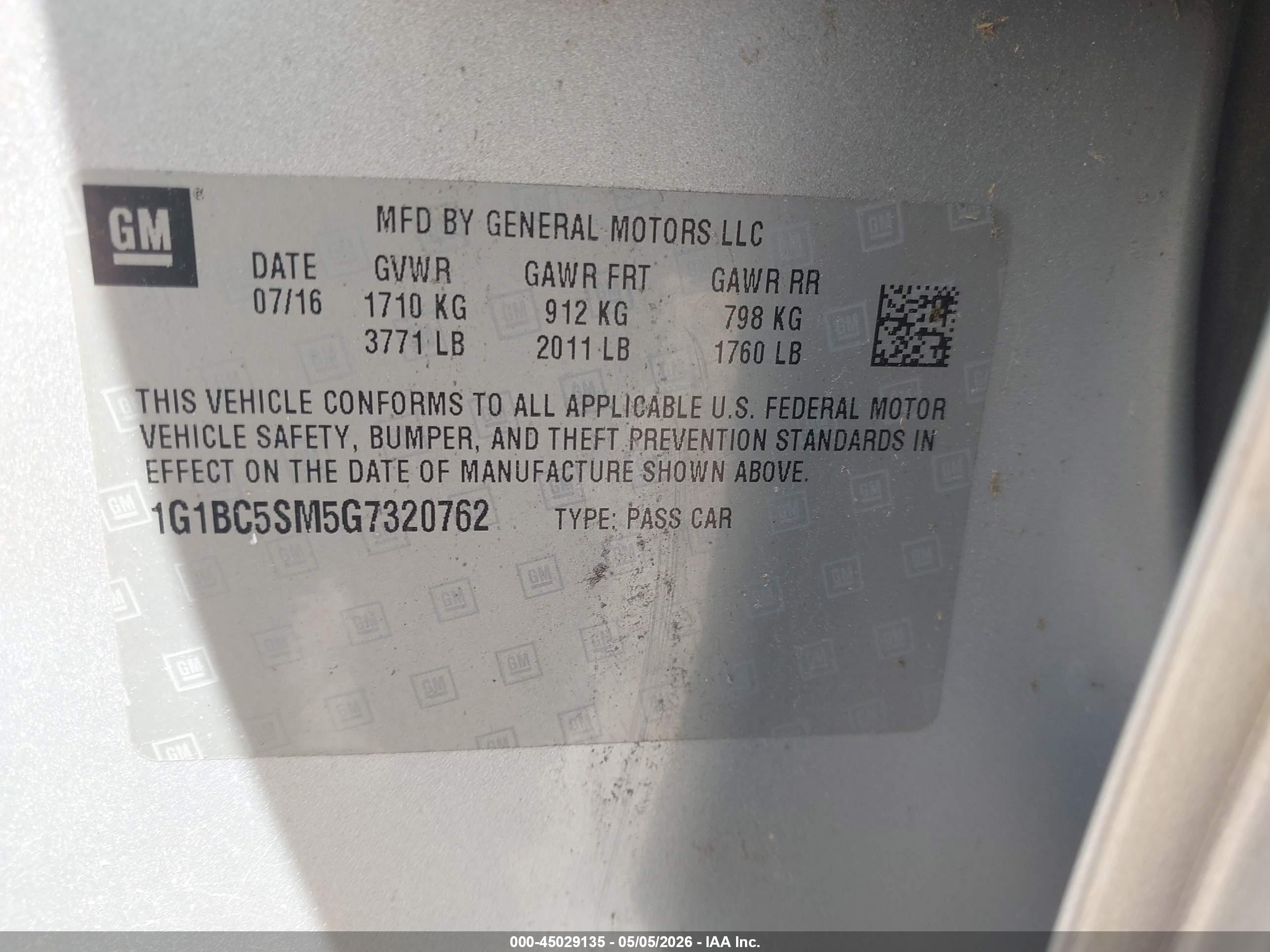 CHEVROLET CRUZE image 9
