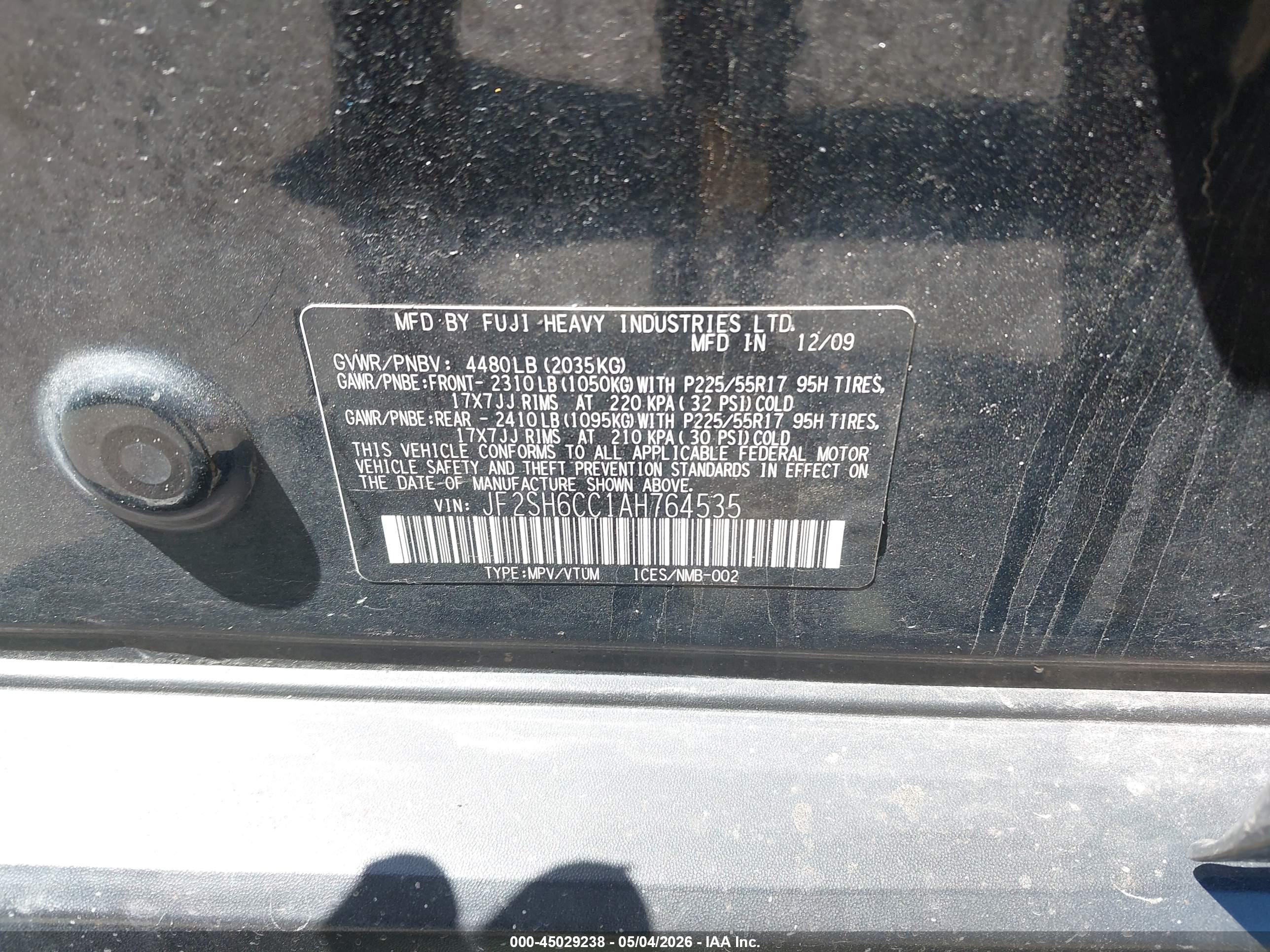 SUBARU FORESTER image 9