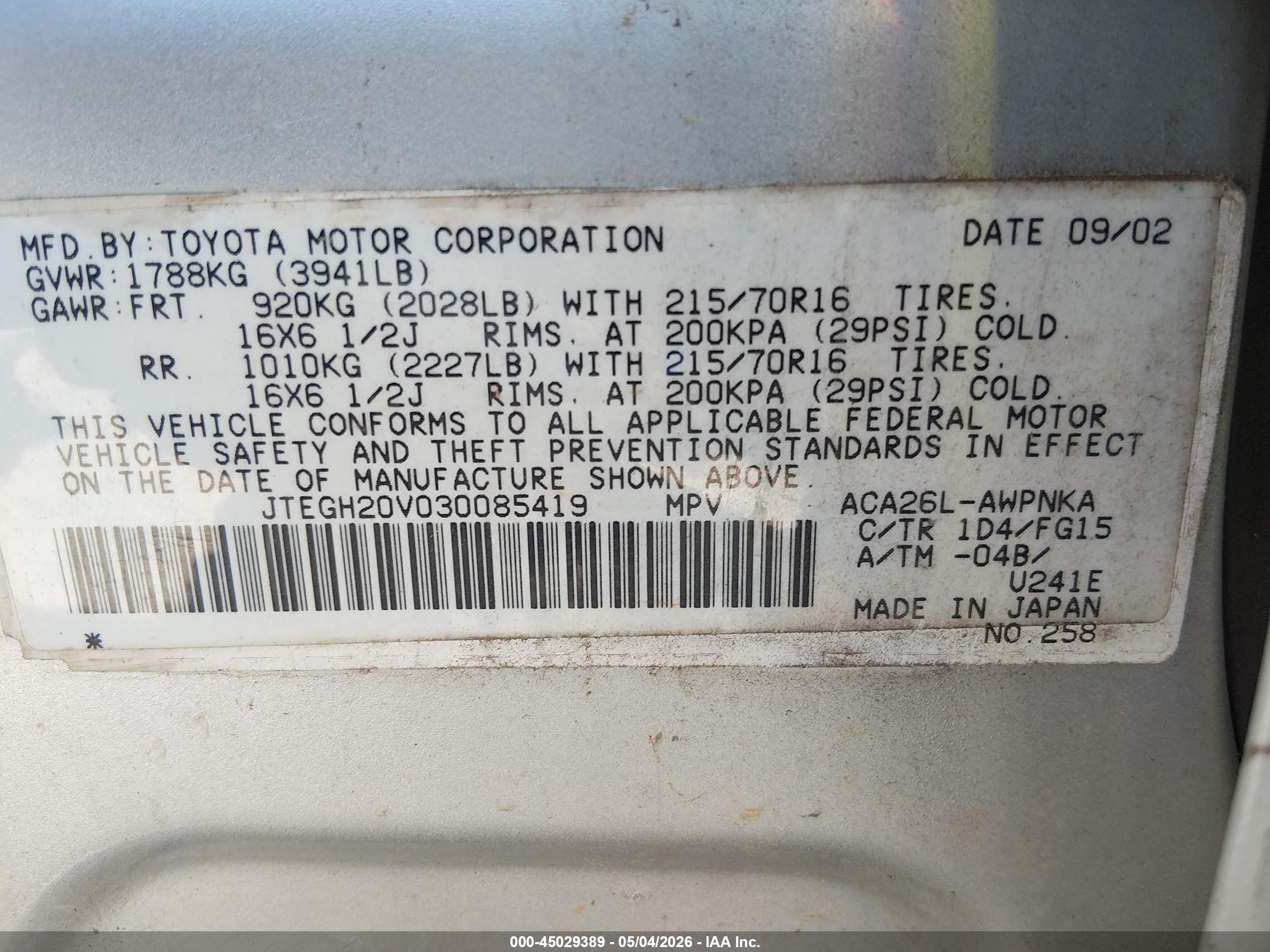TOYOTA RAV4 image 9